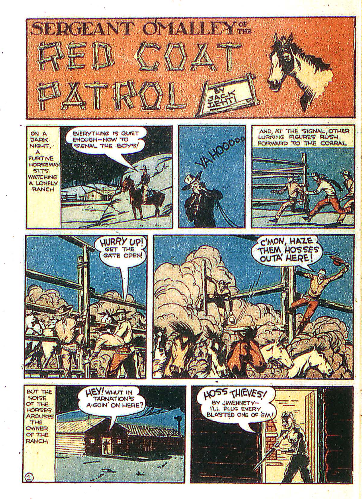 Read online More Fun Comics comic -  Issue #56 - 54