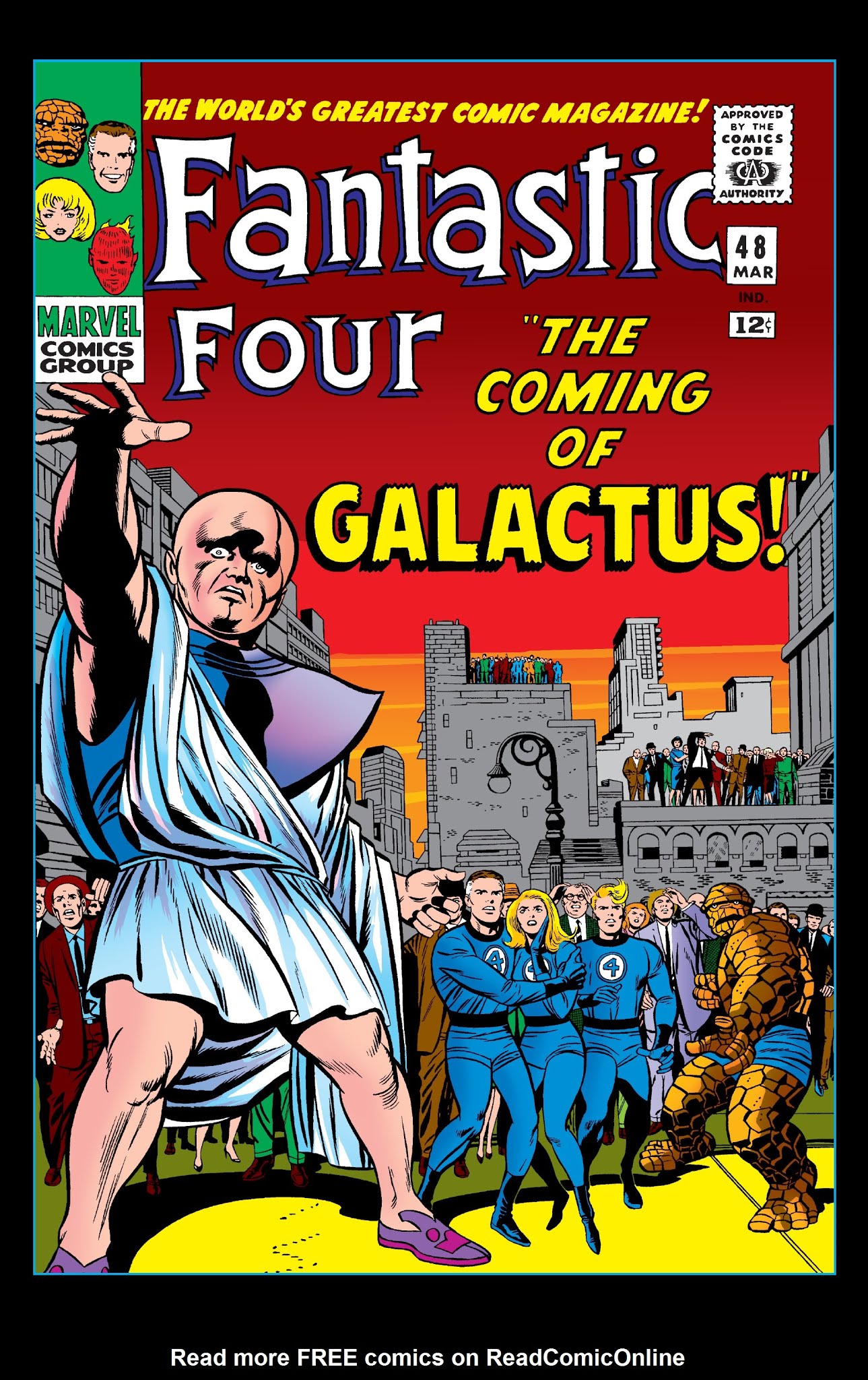 Read online Fantastic Four Epic Collection comic -  Issue # The Coming of Galactus (Part 4) - 47