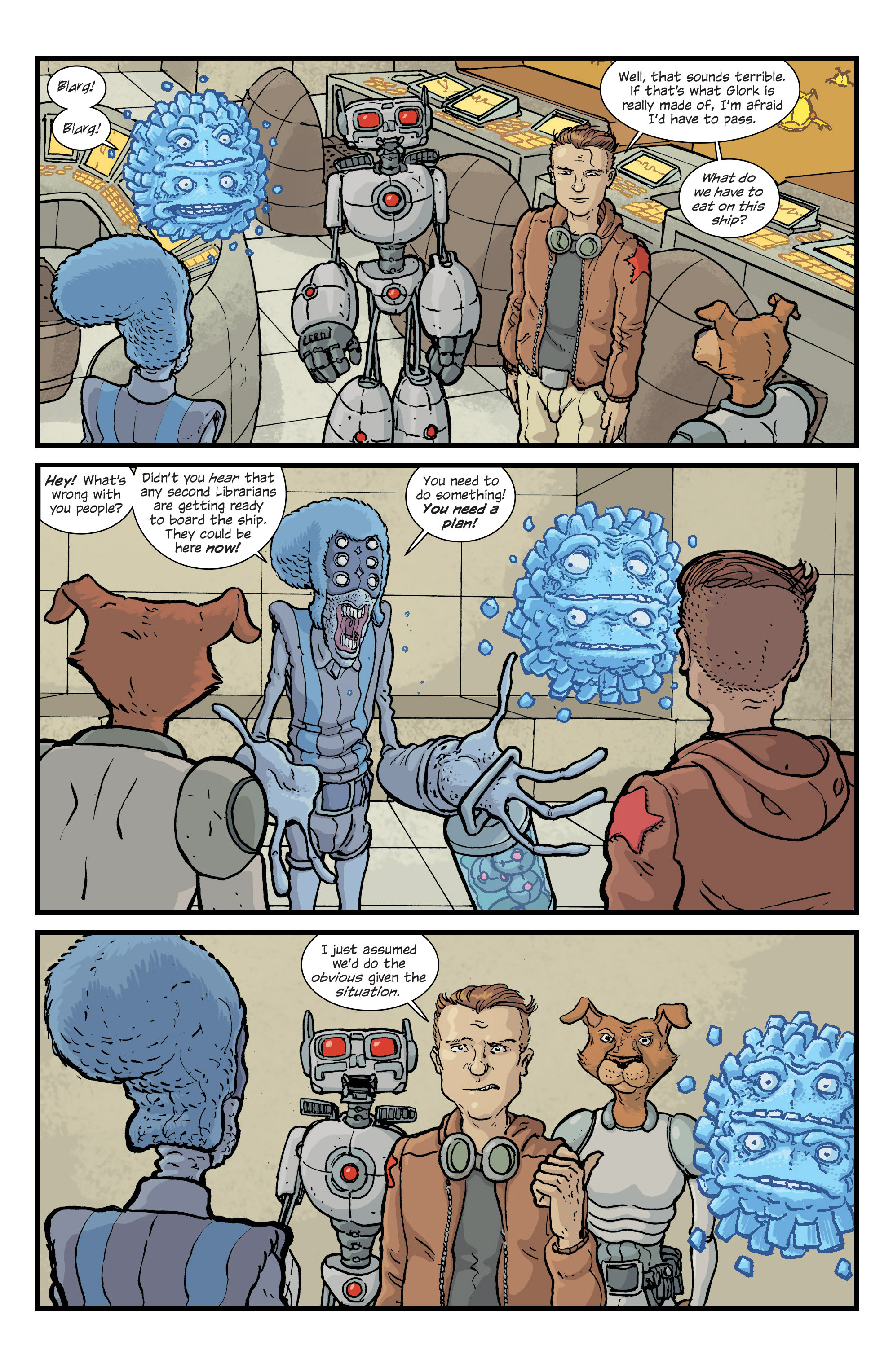 Read online The Manhattan Projects: The Sun Beyond the Stars comic -  Issue #4 - 5