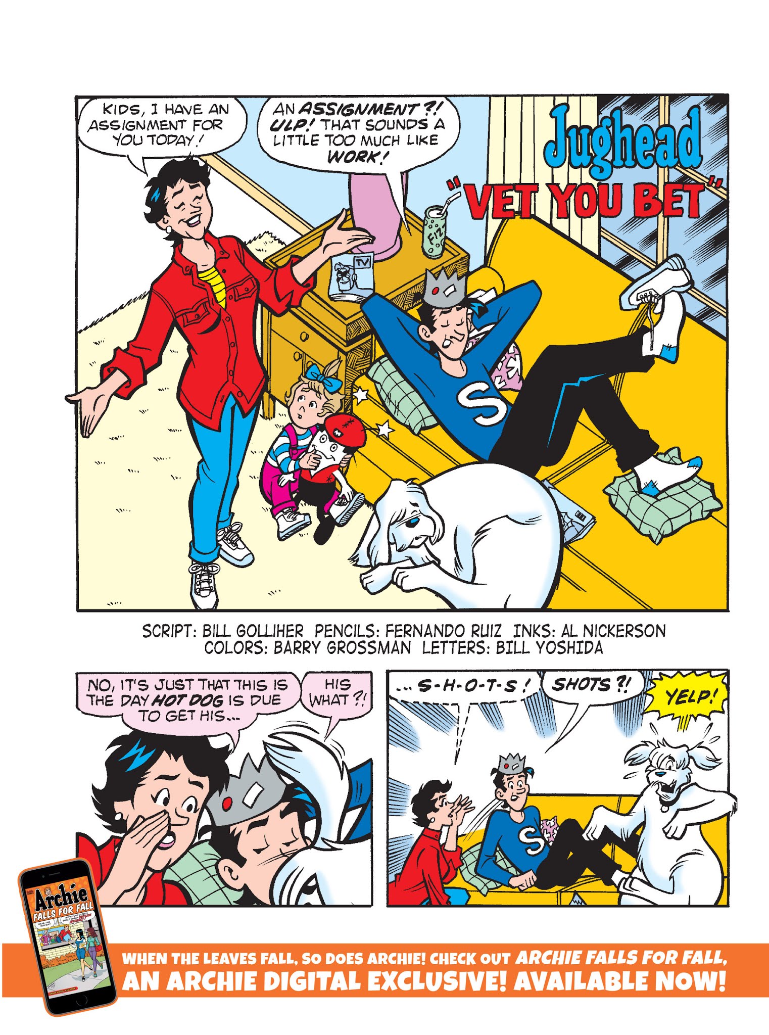 Read online Jughead and Archie Double Digest comic -  Issue #16 - 147