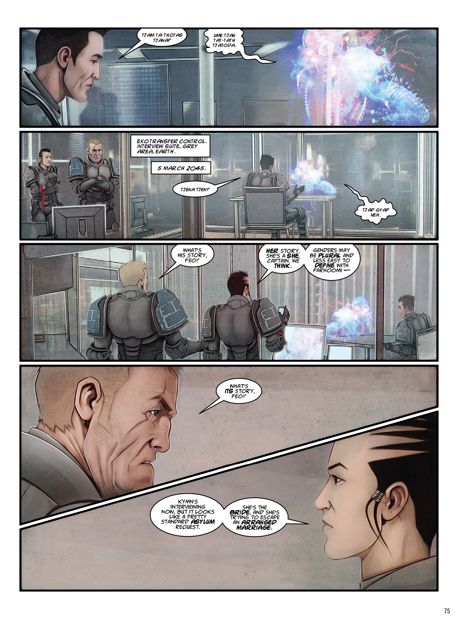 Read online Grey Area: This Island Earth comic -  Issue # TPB (Part 1) - 77