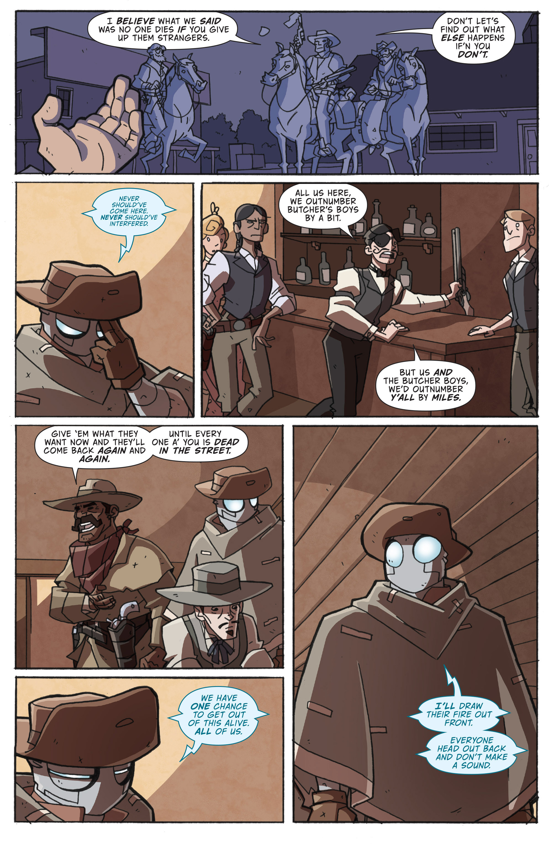 Read online Atomic Robo and the Knights of the Golden Circle comic -  Issue #1 - 17