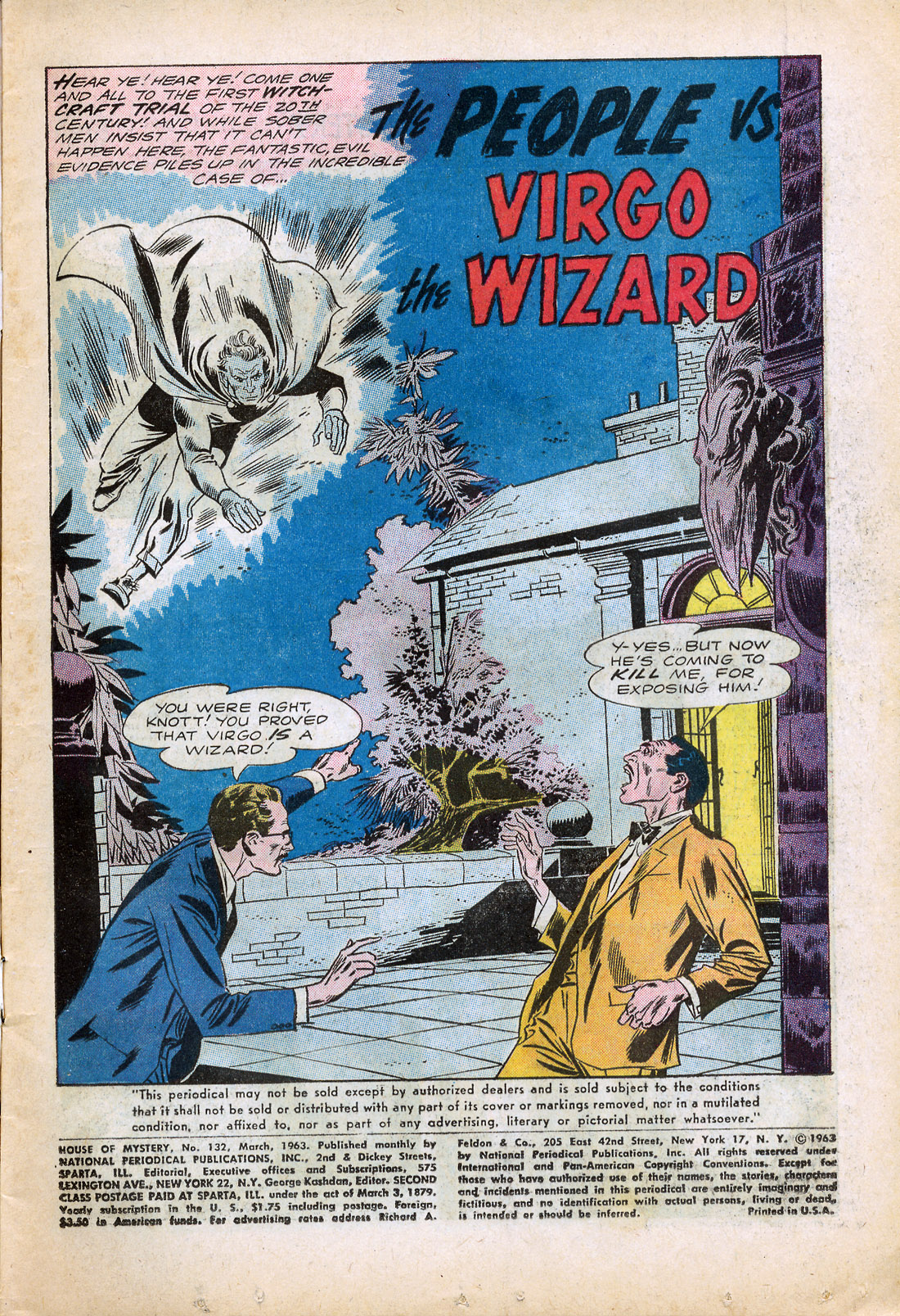 Read online House of Mystery (1951) comic -  Issue #132 - 3