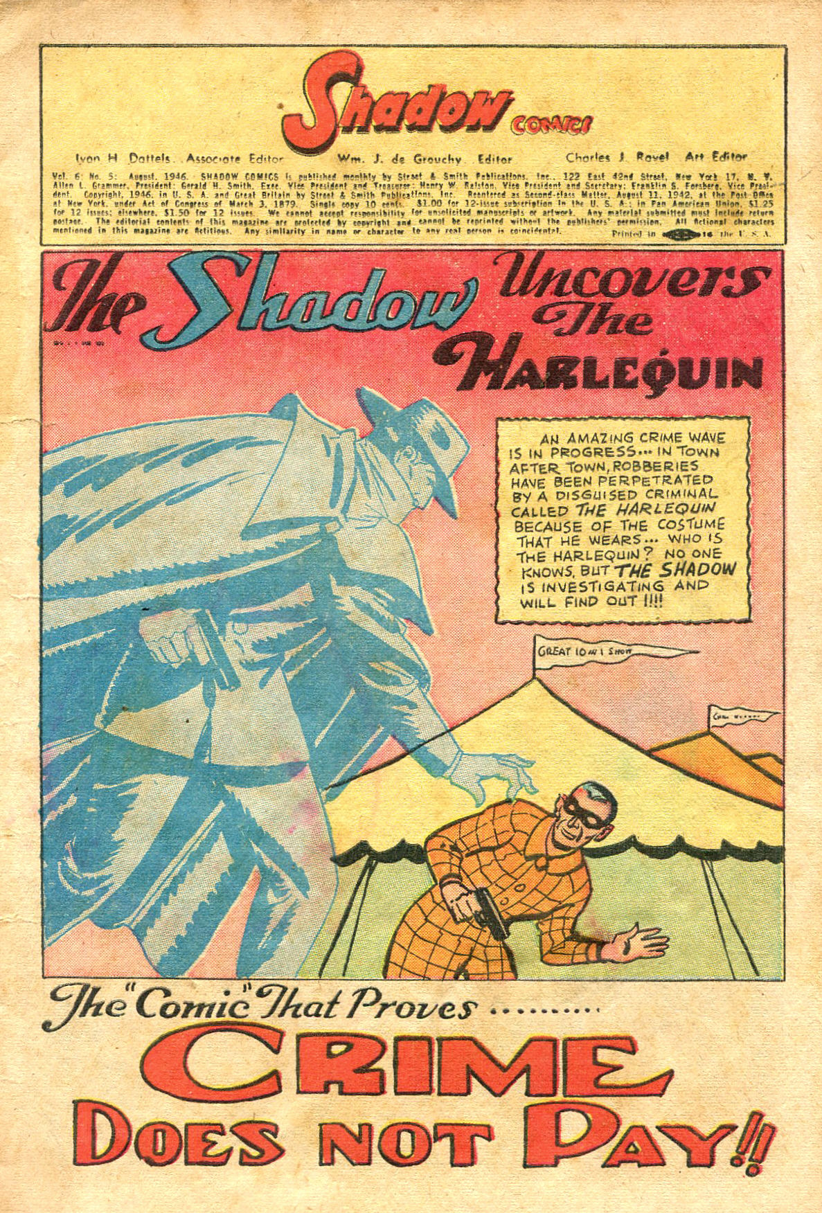 Read online Shadow Comics comic -  Issue #65 - 3