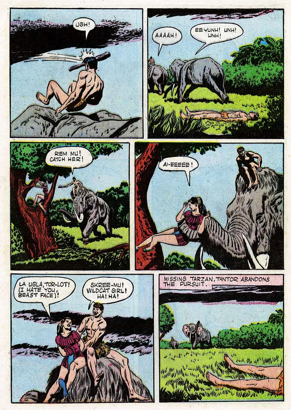 Read online Tarzan (1948) comic -  Issue #15 - 13
