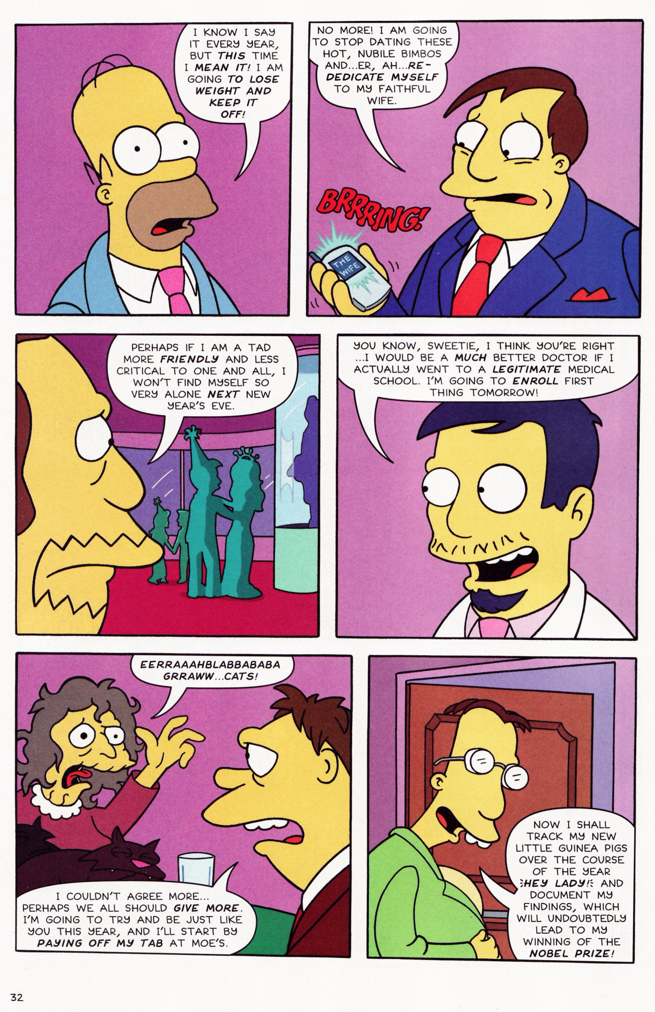 Read online The Simpsons Winter Wingding comic -  Issue #2 - 33