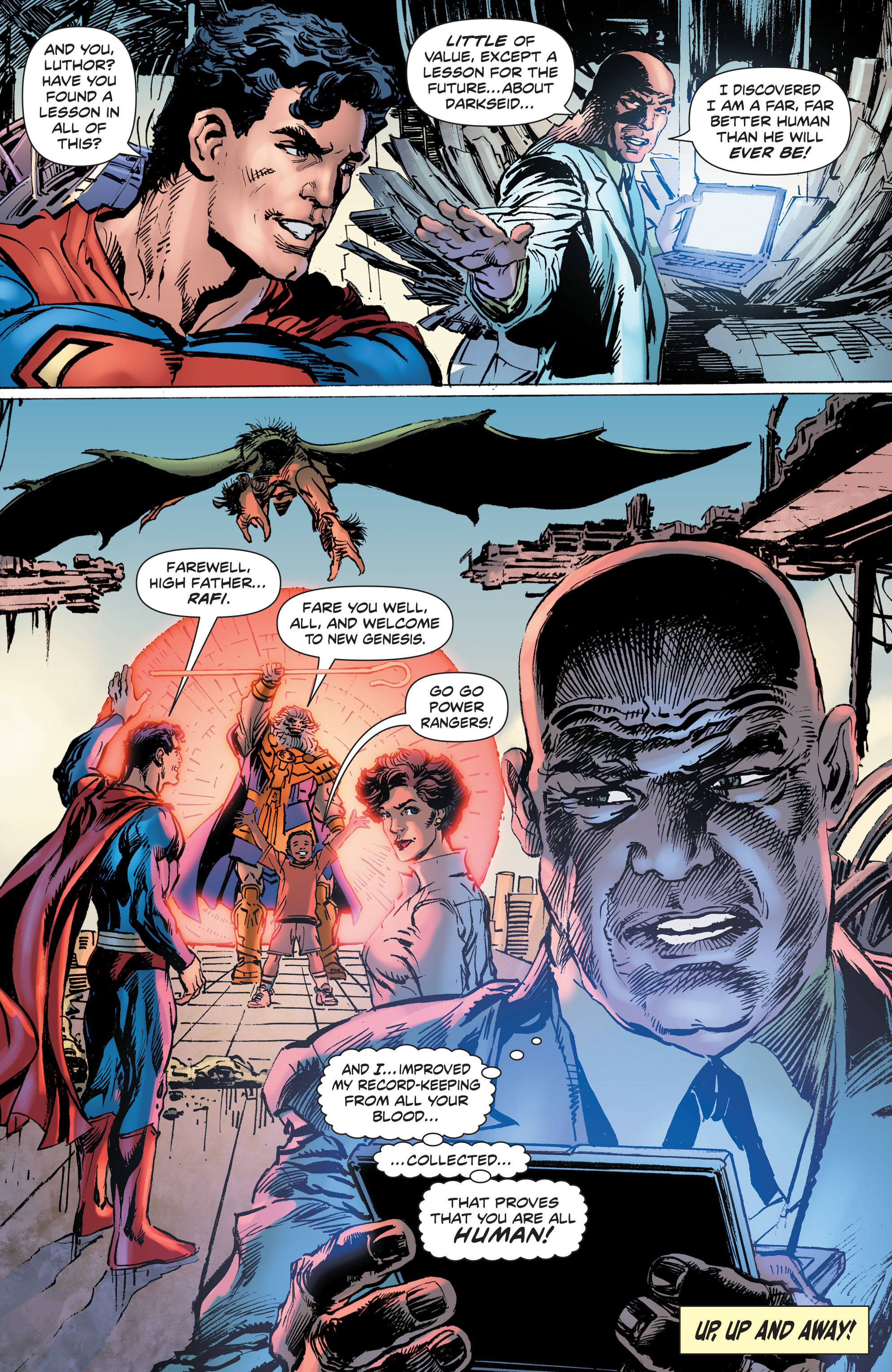 Read online Superman: The Coming of the Supermen comic -  Issue #6 - 23