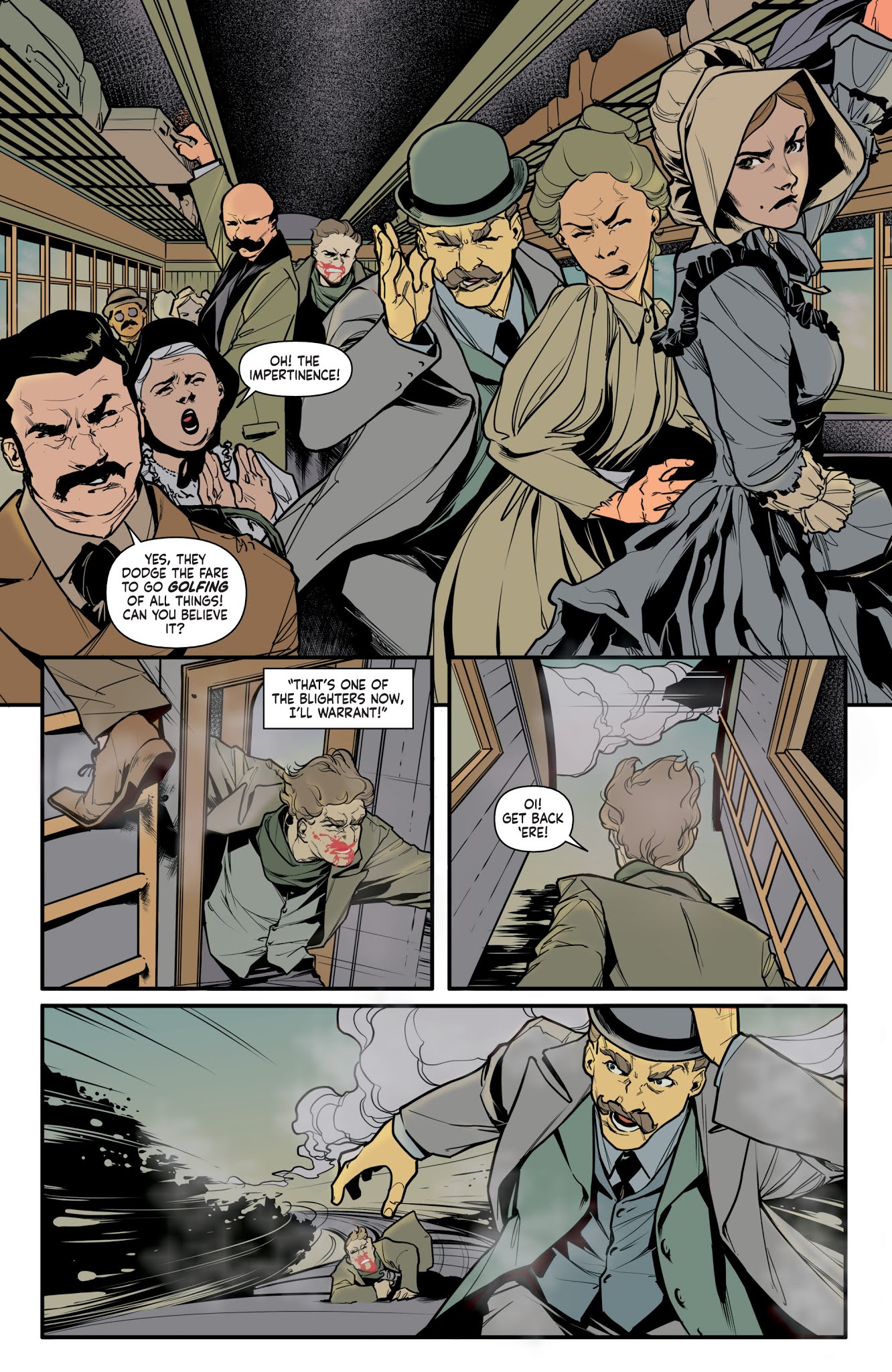 Read online Sherlock Holmes: The Vanishing Man comic -  Issue #4 - 10
