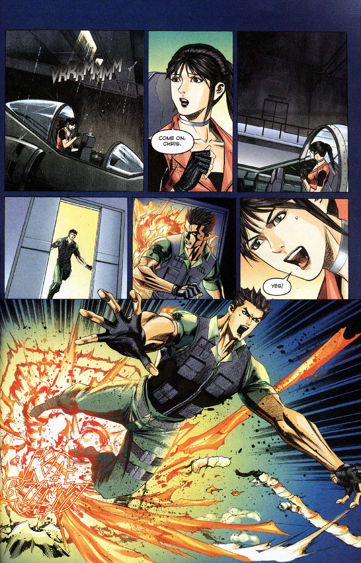 Read online Resident Evil Code: Veronica comic -  Issue #4 - 131