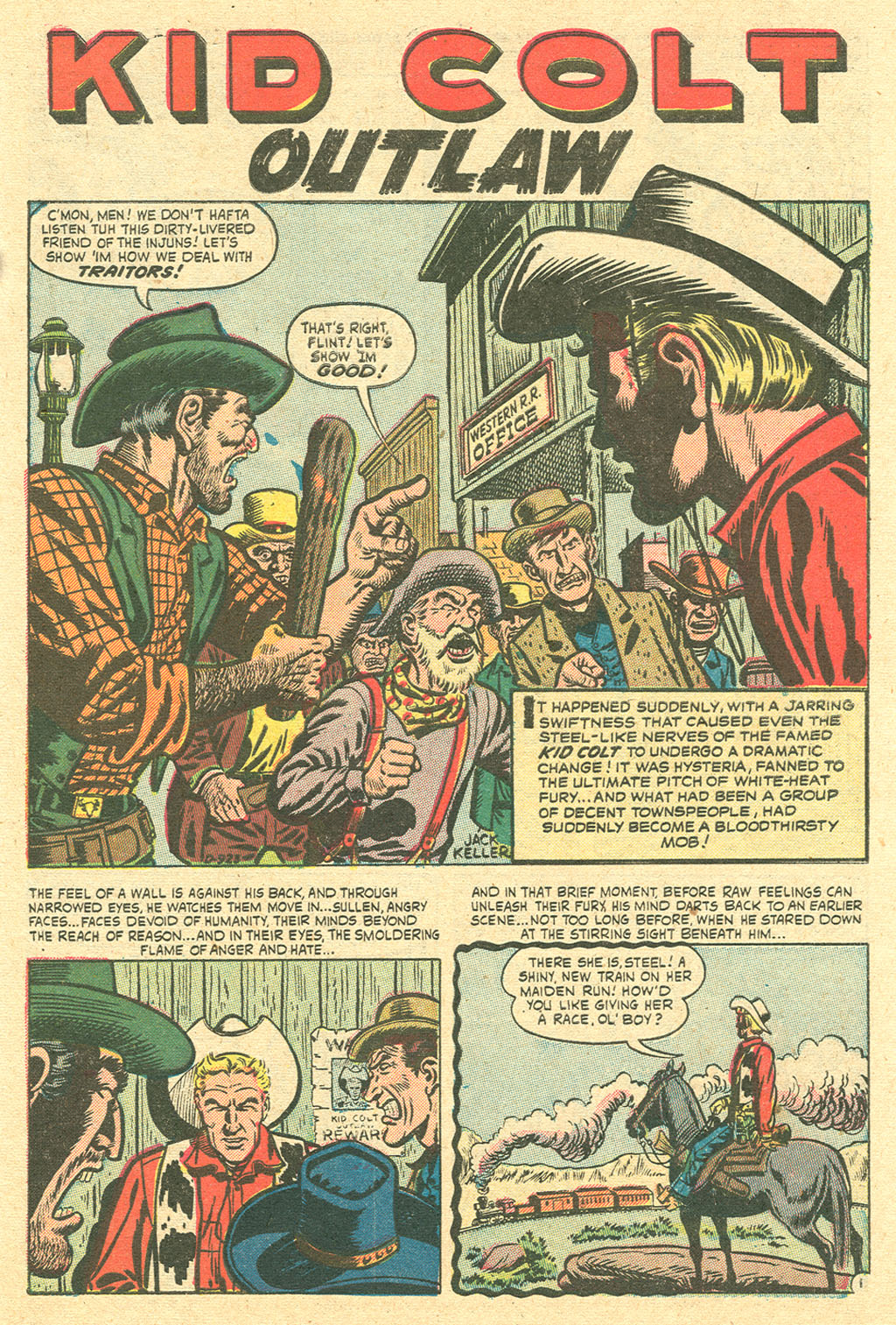 Read online Kid Colt Outlaw comic -  Issue #36 - 27