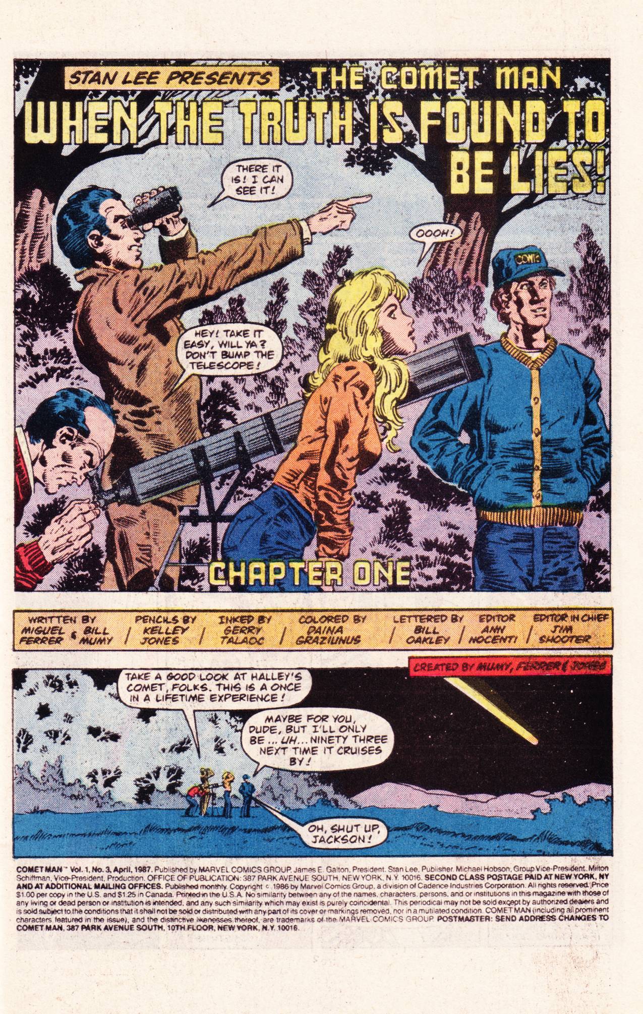 Read online Comet Man comic -  Issue #3 - 2