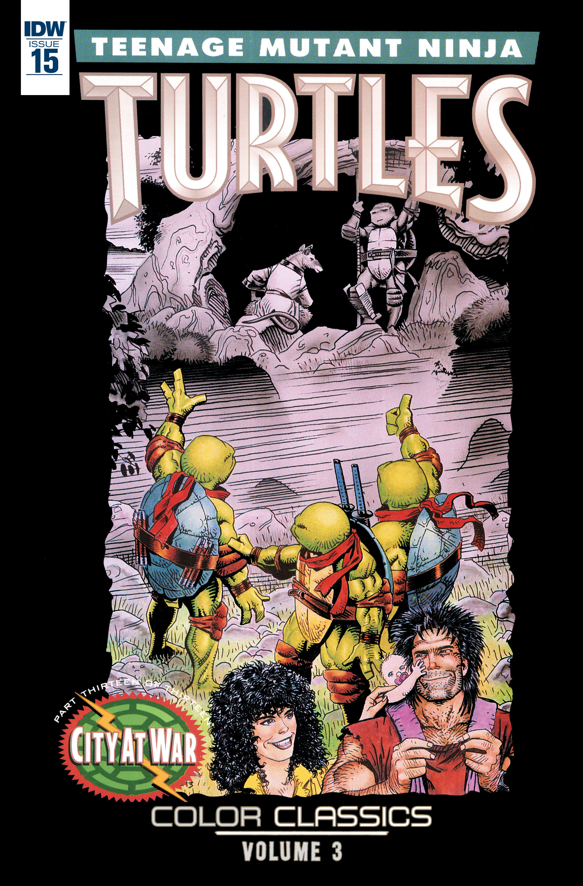 Read online Teenage Mutant Ninja Turtles Color Classics (2015) comic -  Issue #15 - 1