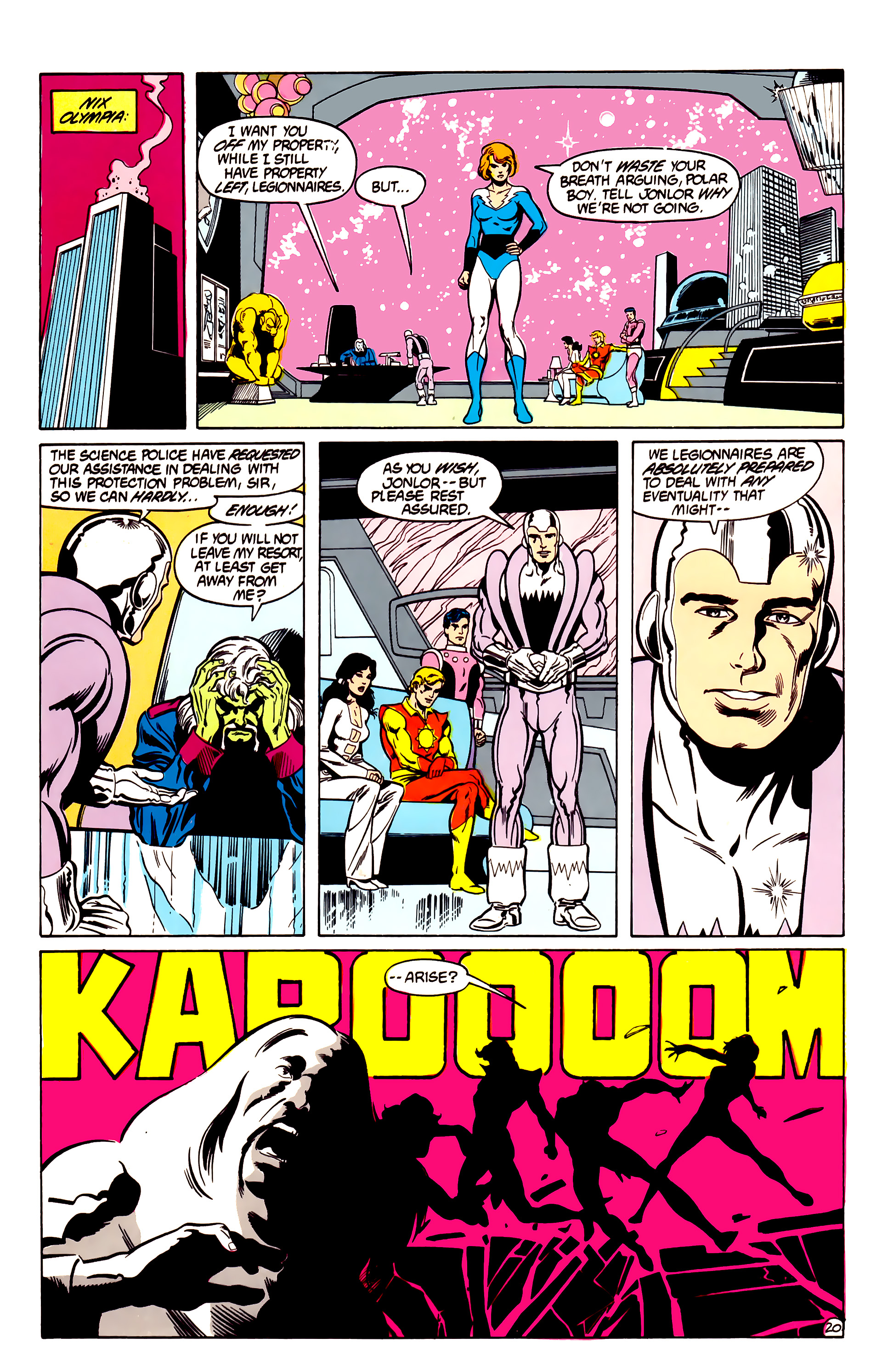 Legion of Super-Heroes (1984) 29 Page 21