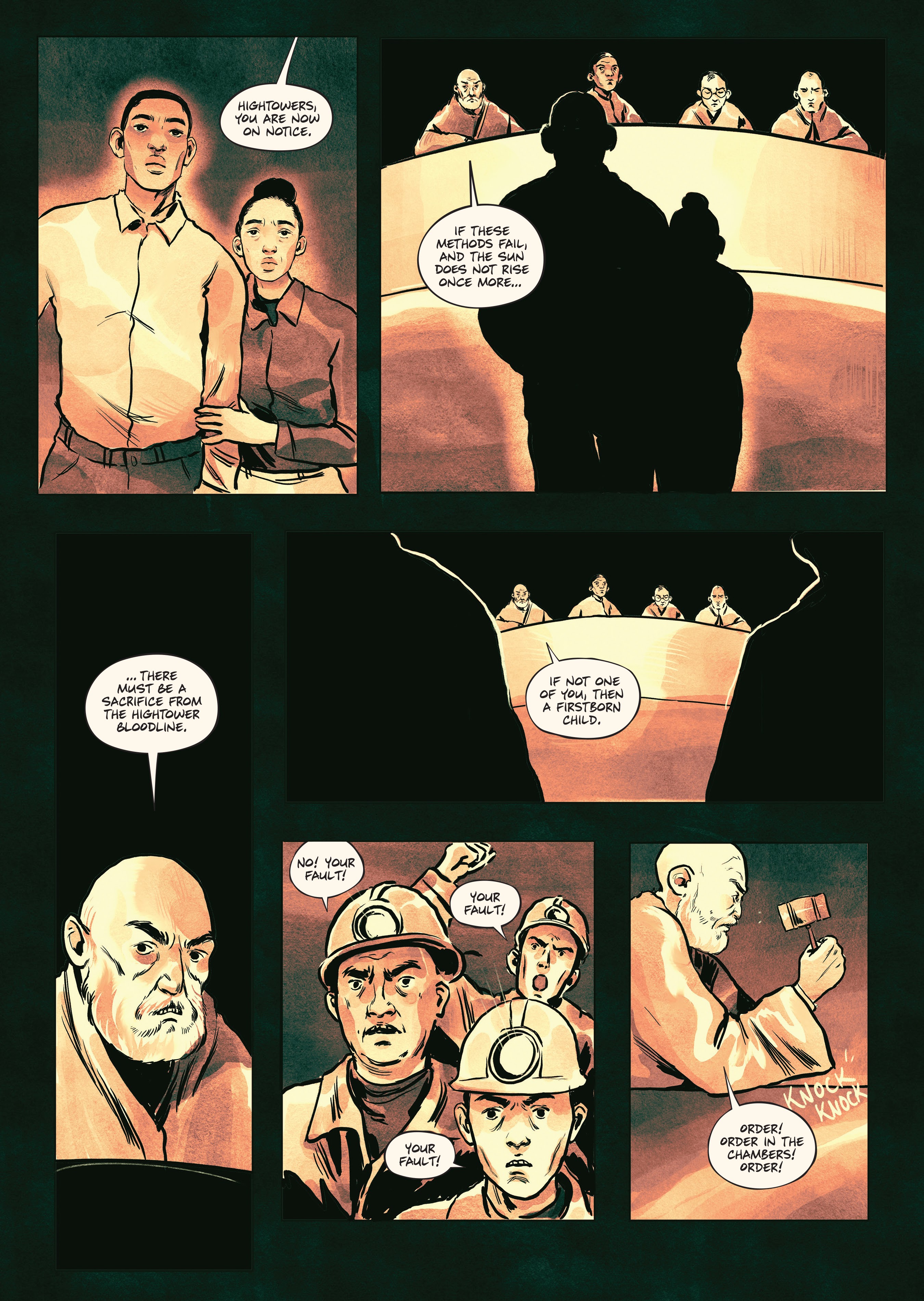 Read online The Sacrifice of Darkness comic -  Issue # TPB - 91