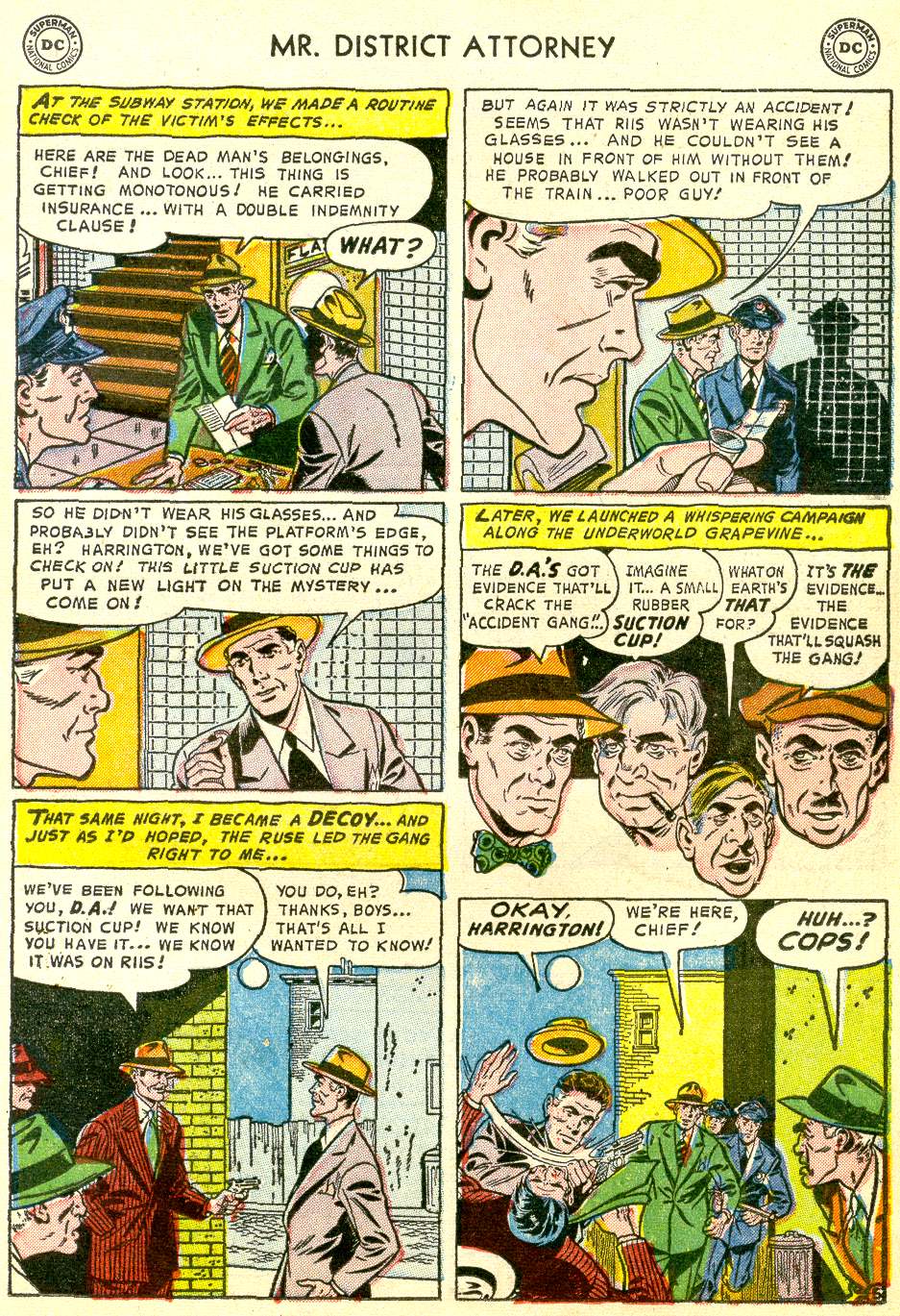 Read online Mr. District Attorney comic -  Issue #35 - 17