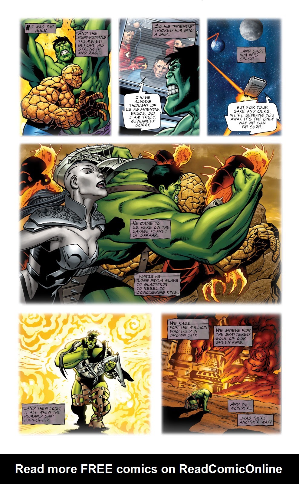 Read online Hulk: Planet Hulk Omnibus comic -  Issue # TPB (Part 6) - 40