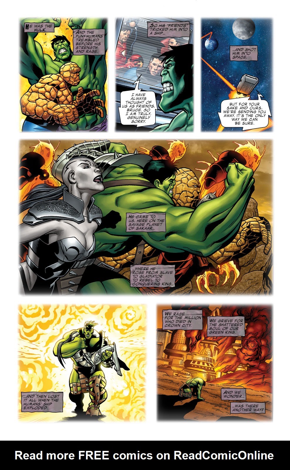 Read online Hulk: Planet Hulk Omnibus comic -  Issue # TPB (Part 6) - 40