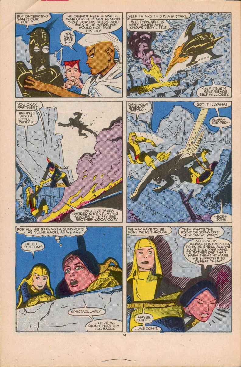 Read online The New Mutants comic -  Issue #33 - 15