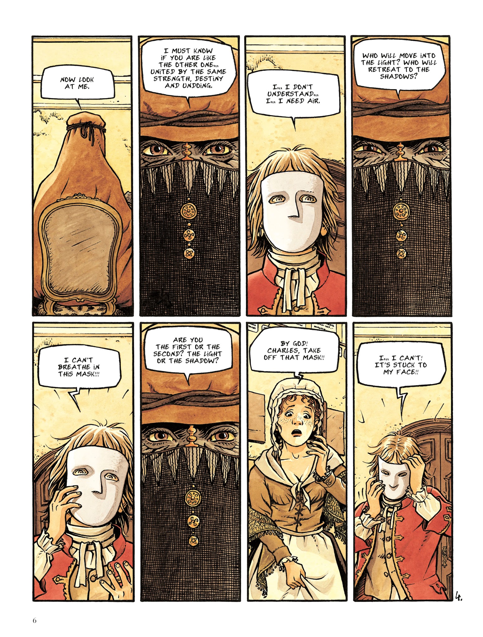 Read online Game of Masks comic -  Issue #1 - 8