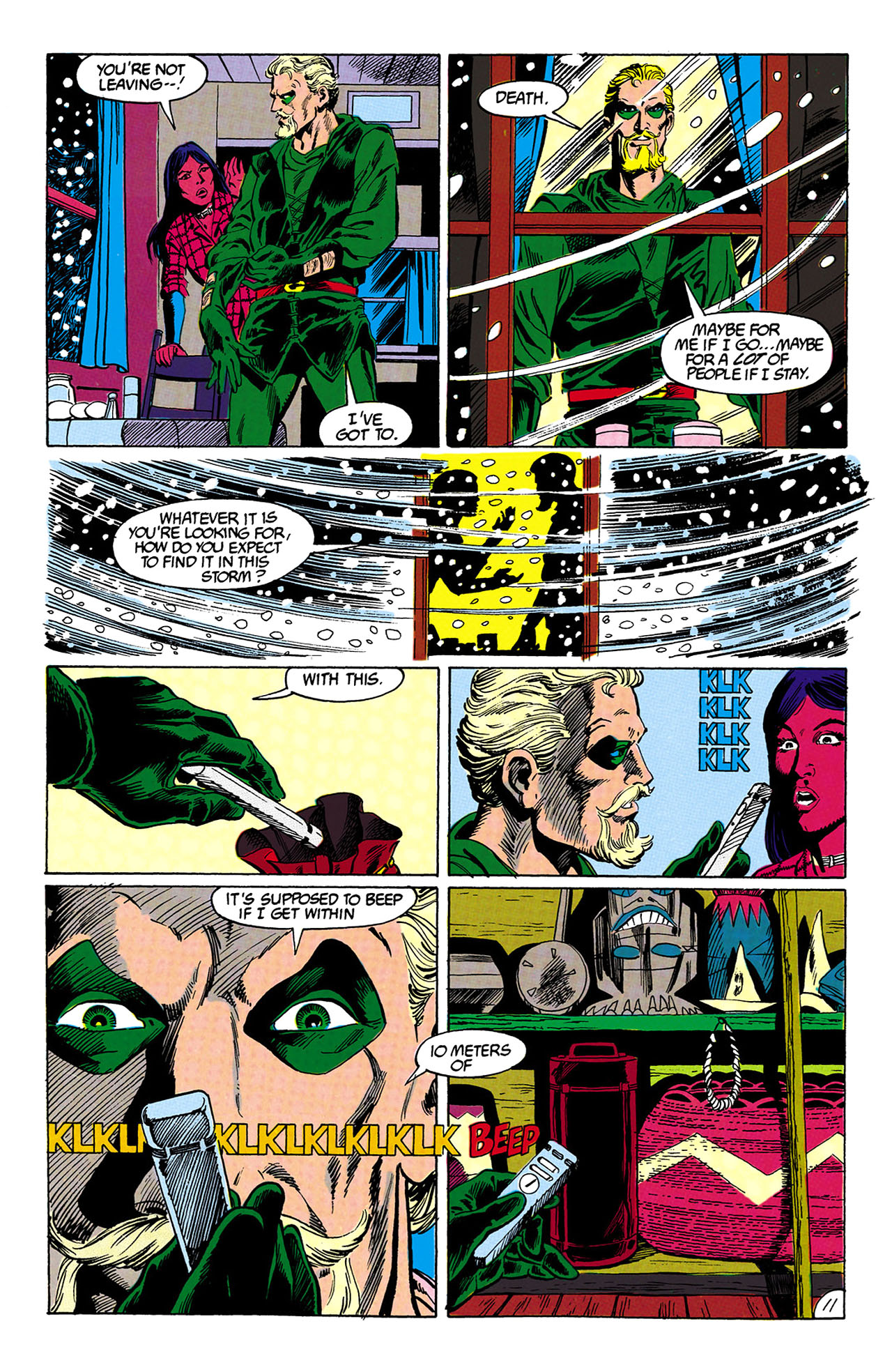 Read online Green Arrow (1988) comic -  Issue #4 - 12