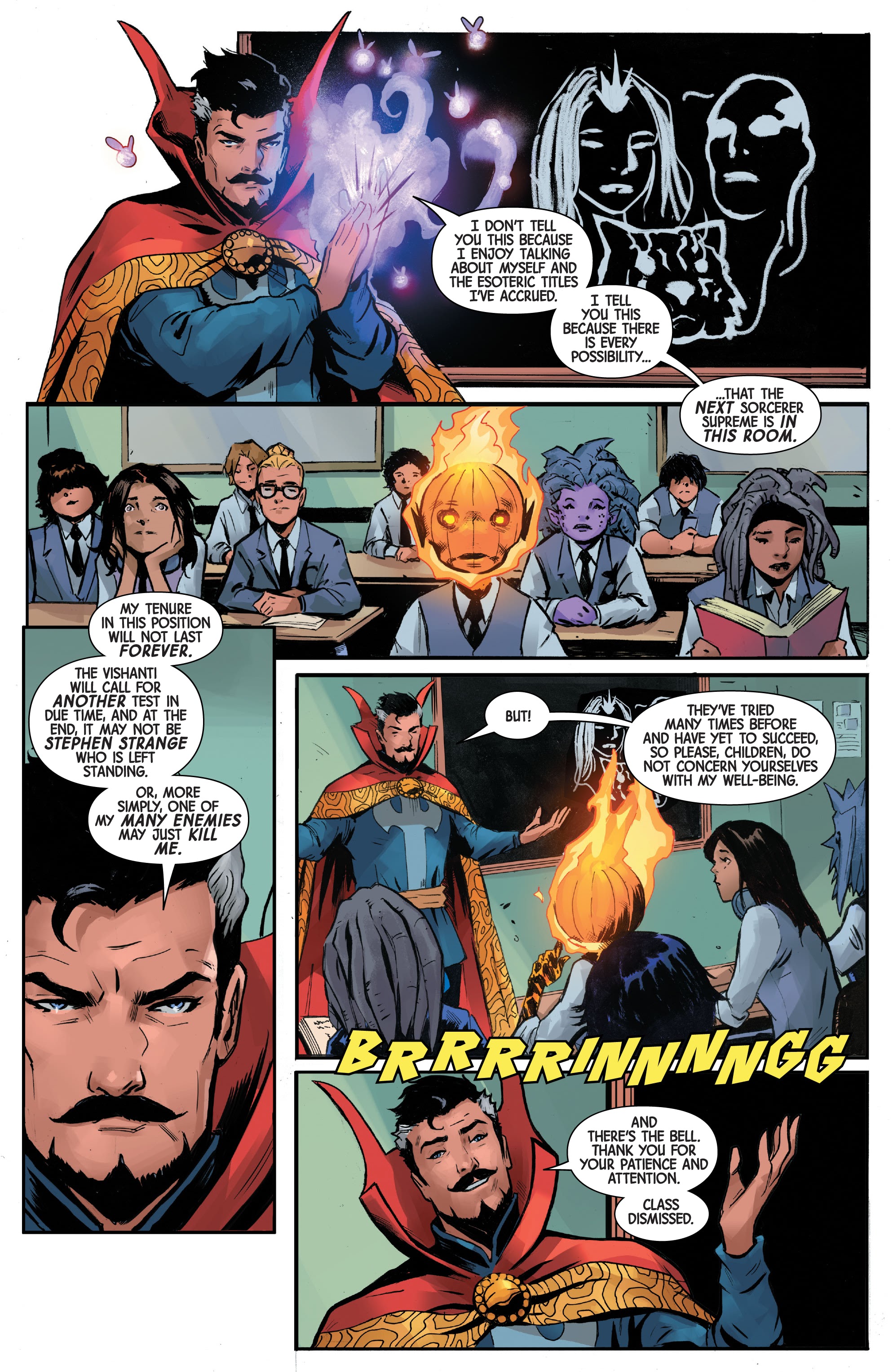 Read online Death of Doctor Strange comic -  Issue #1 - 16