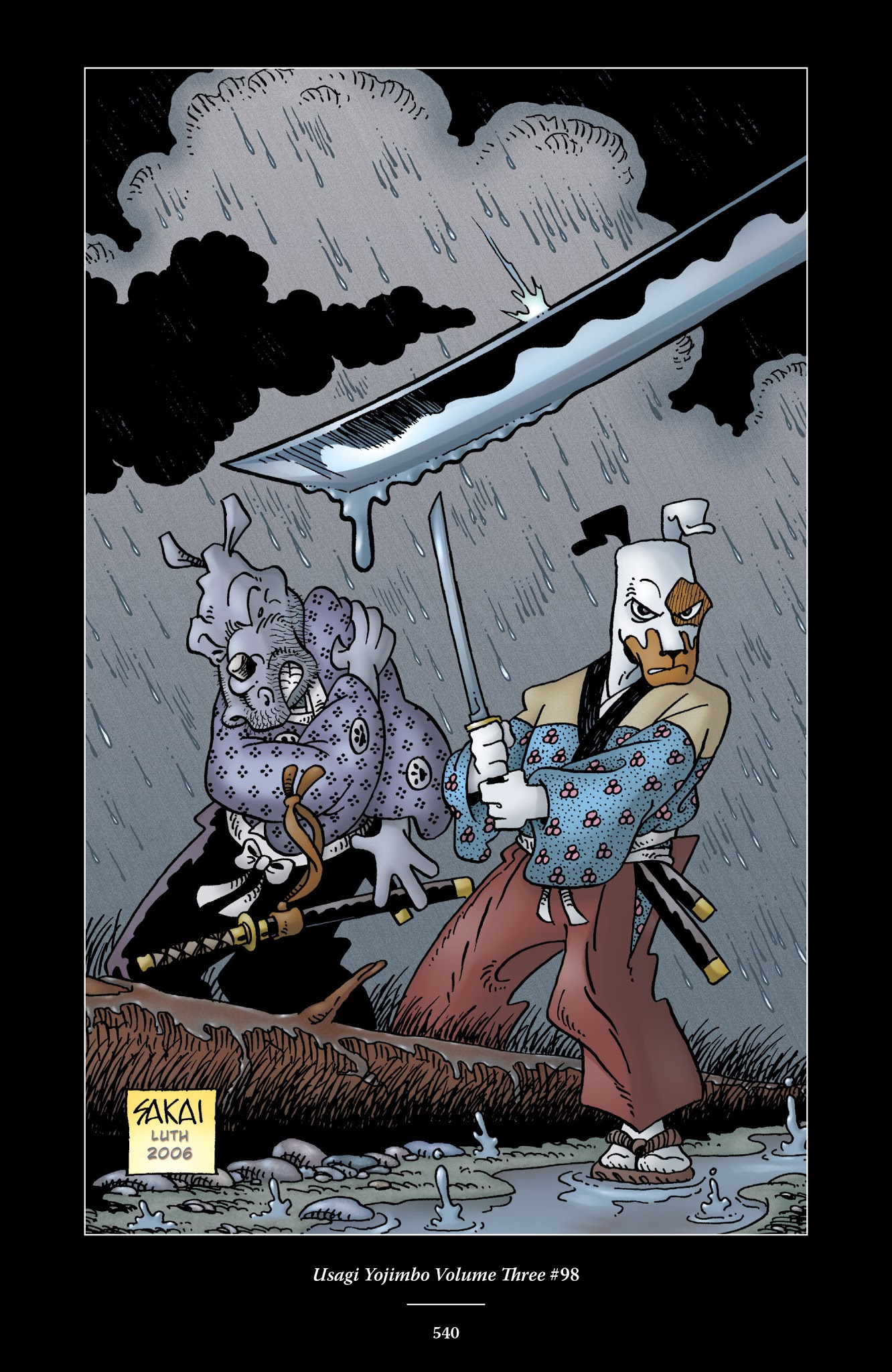 Read online The Usagi Yojimbo Saga comic -  Issue # TPB 6 - 536