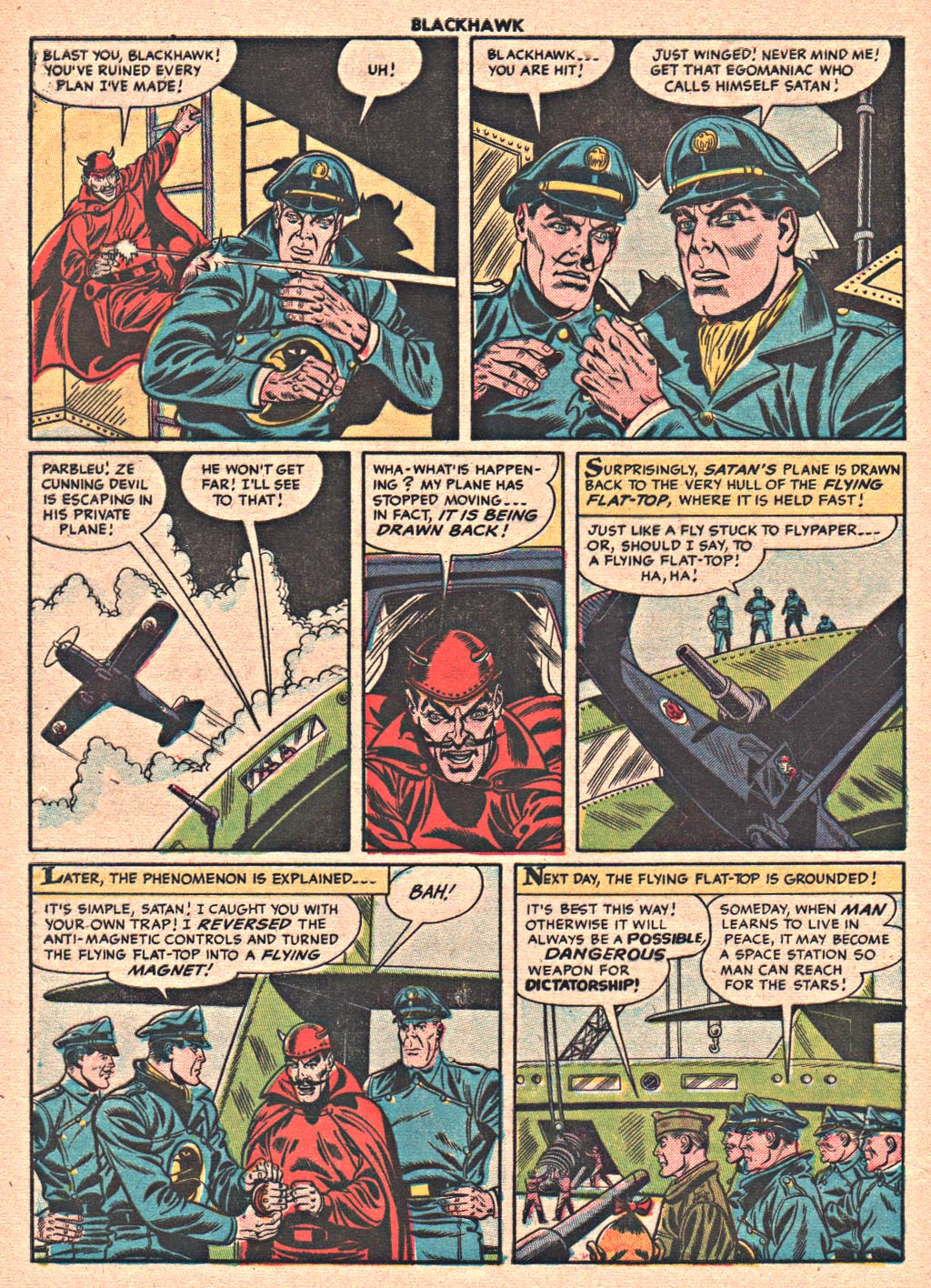 Read online Blackhawk (1957) comic -  Issue #81 - 32