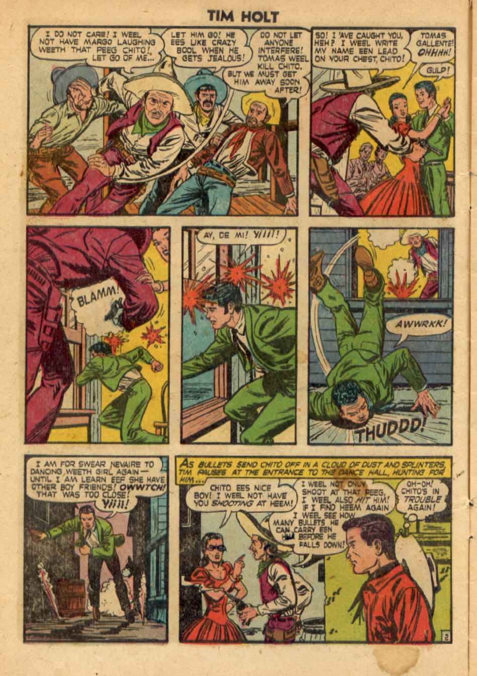 Read online Tim Holt comic -  Issue #21 - 12