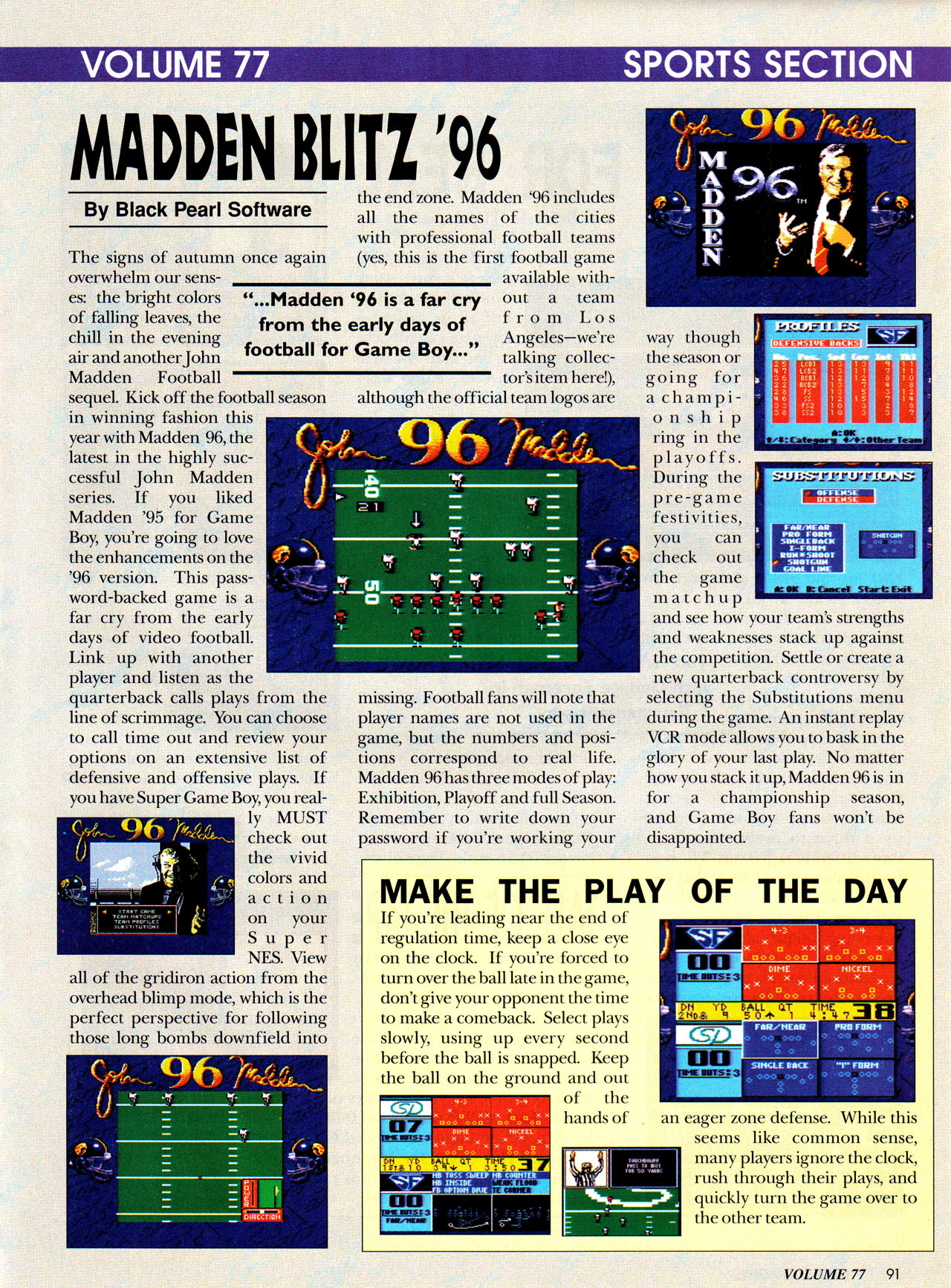 Read online Nintendo Power comic -  Issue #77 - 98