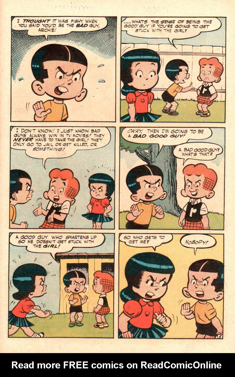 Read online Little Archie (1956) comic -  Issue #7 - 7