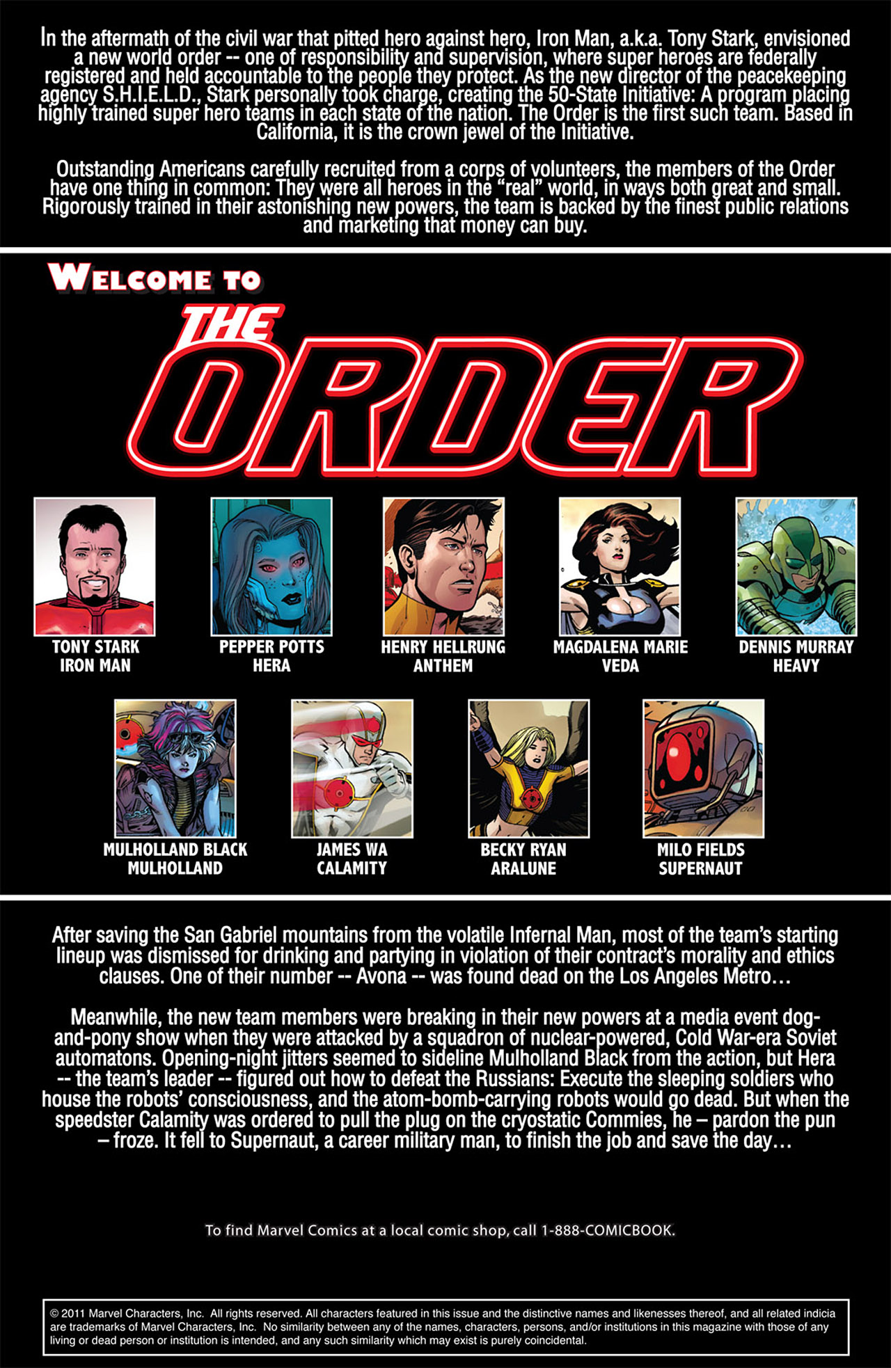 Read online The Order (2007) comic -  Issue #3 - 2
