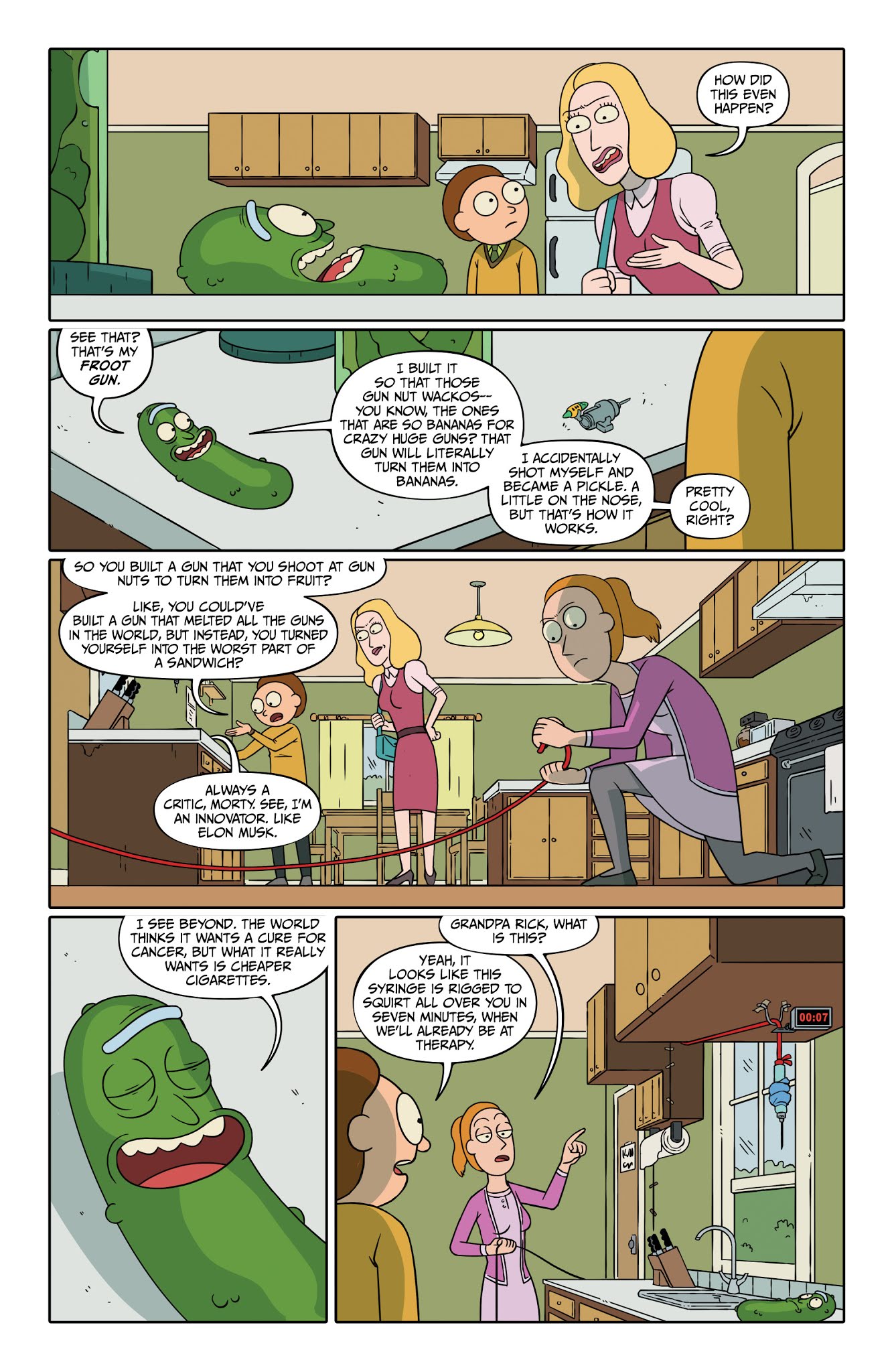 Read online Rick and Morty Presents: Pickle Rick comic -  Issue # Full - 5
