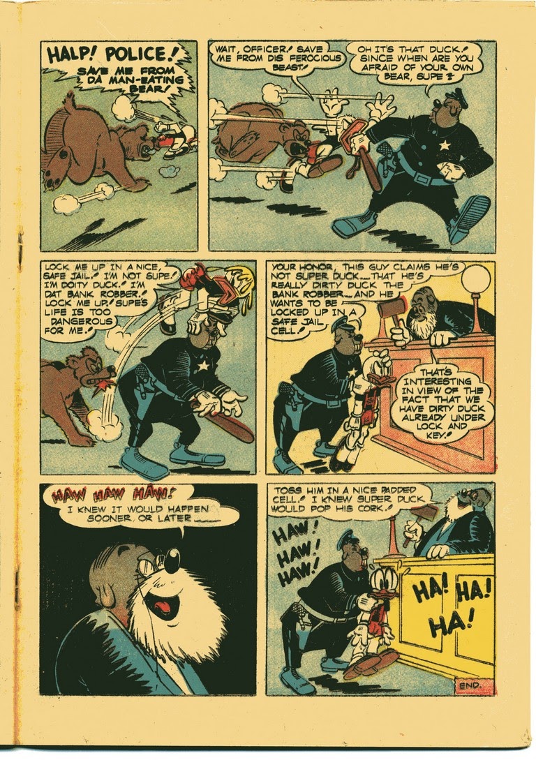 Read online Super Duck Comics comic -  Issue #43 - 27