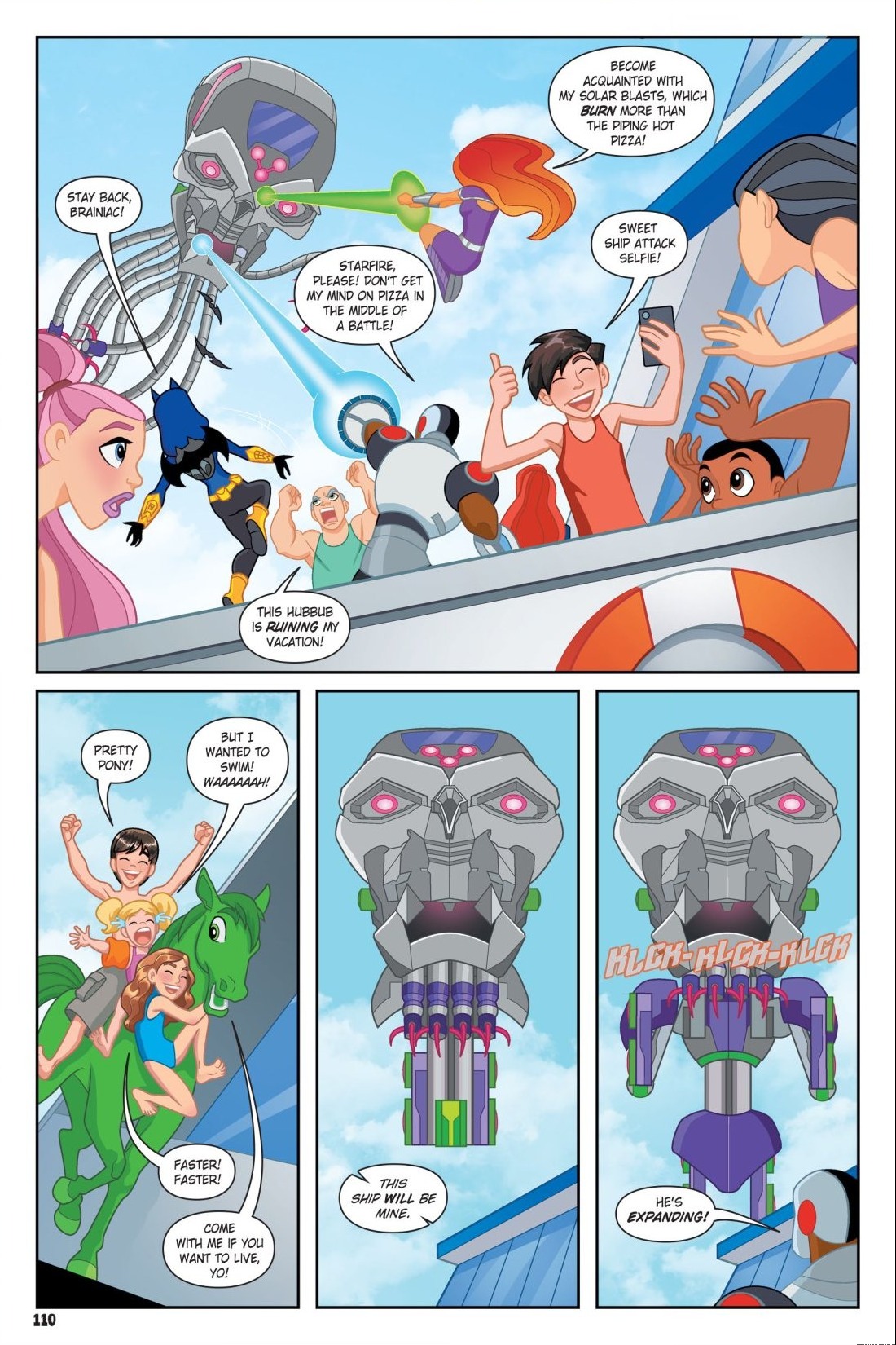 Read online DC Super Hero Girls: Search for Atlantis comic -  Issue # TPB - 108