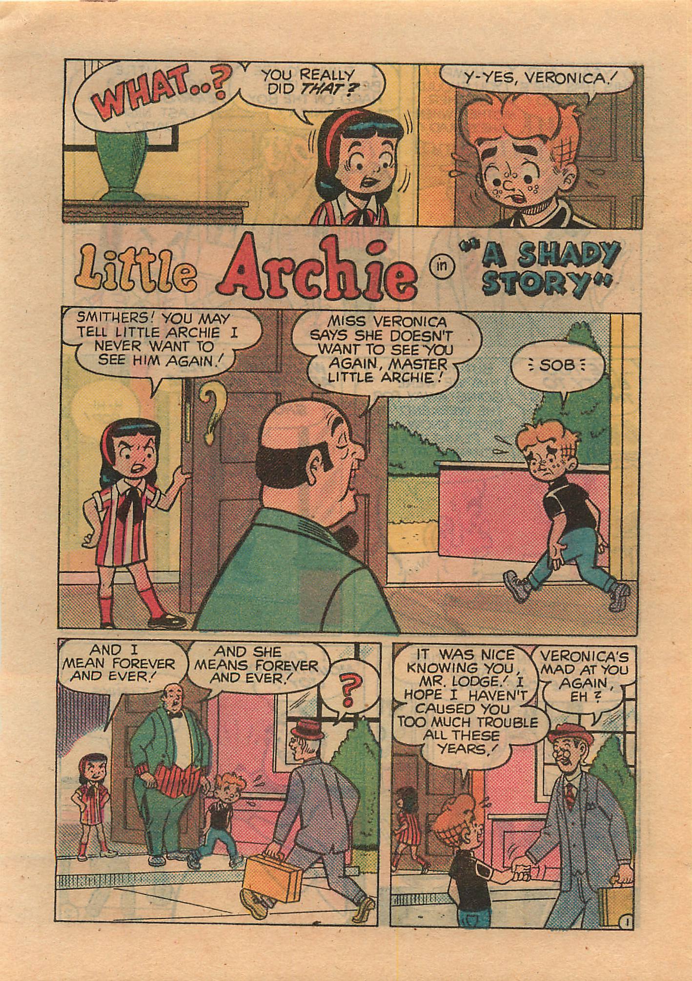 Read online Little Archie Comics Digest Magazine comic -  Issue #9 - 66