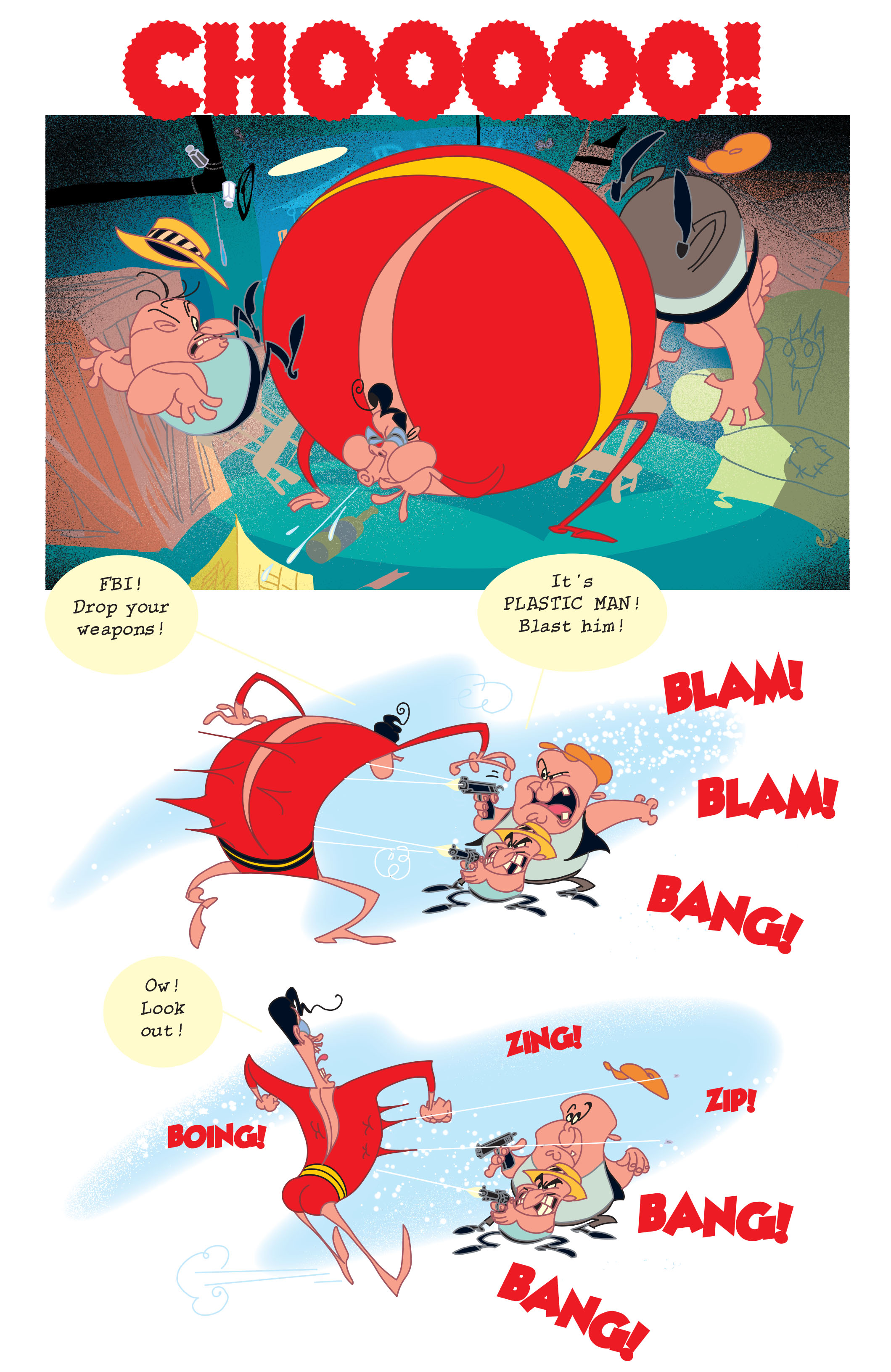 Read online Plastic Man (2004) comic -  Issue # _Rubber Banded - The Deluxe Edition (Part 1) - 11