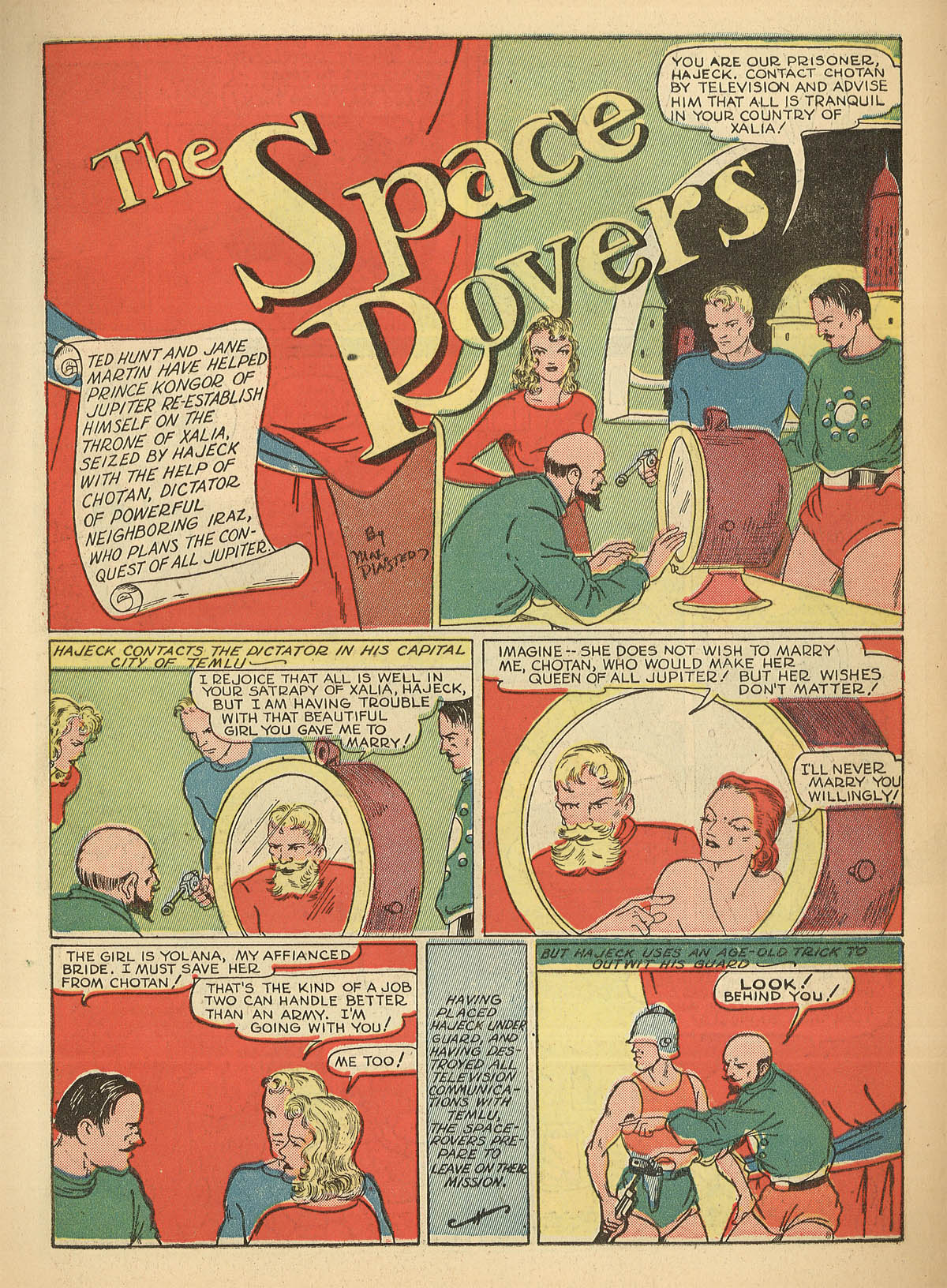 Read online Exciting Comics comic -  Issue #8 - 11