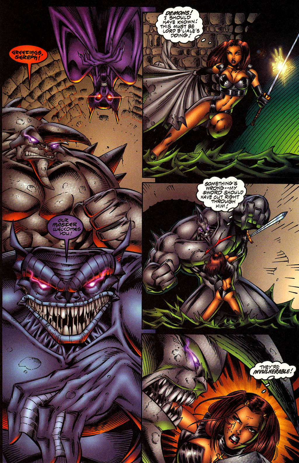 Read online Avengelyne (1996) comic -  Issue #10 - 13