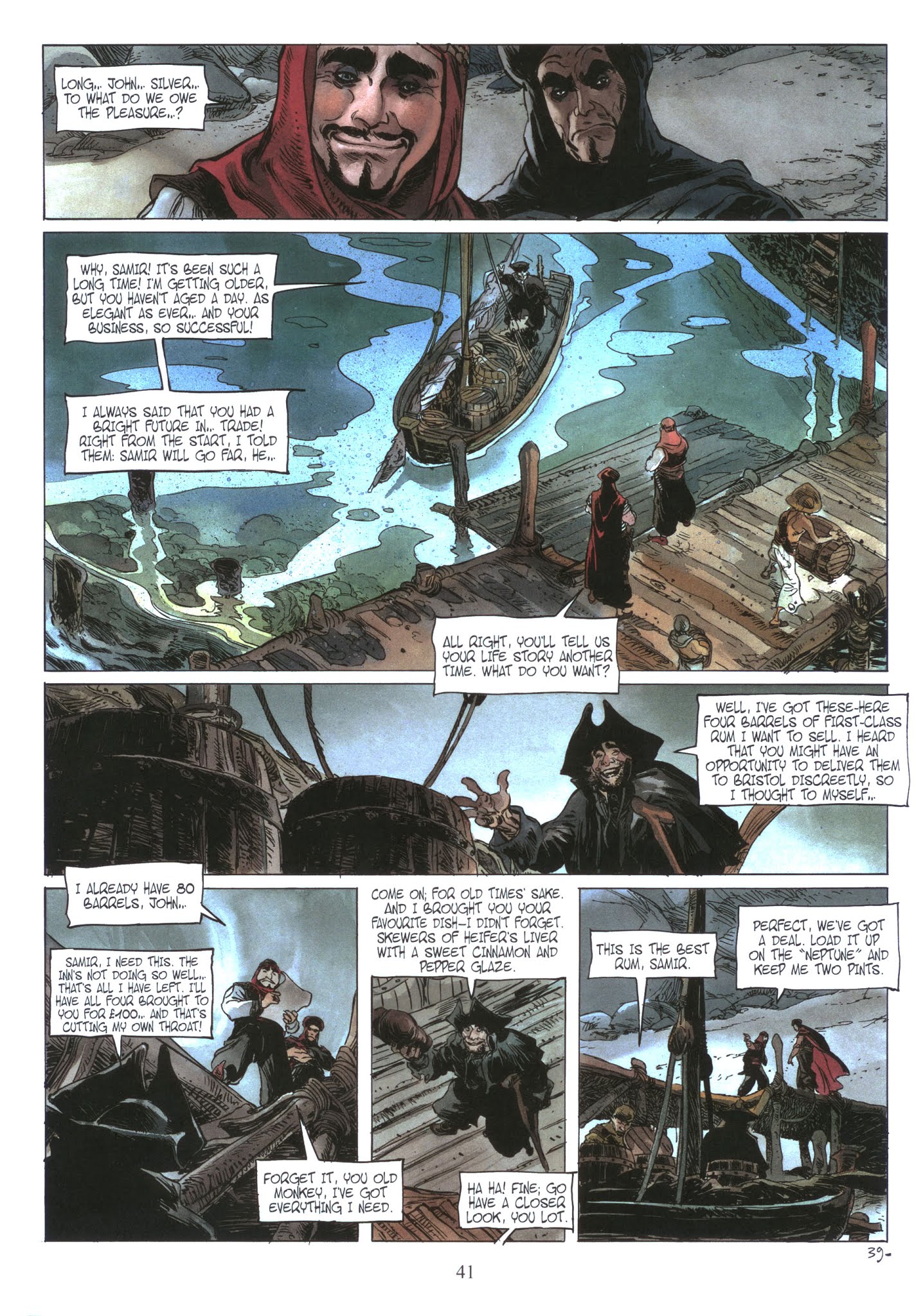 Read online Long John Silver comic -  Issue #1 - 42
