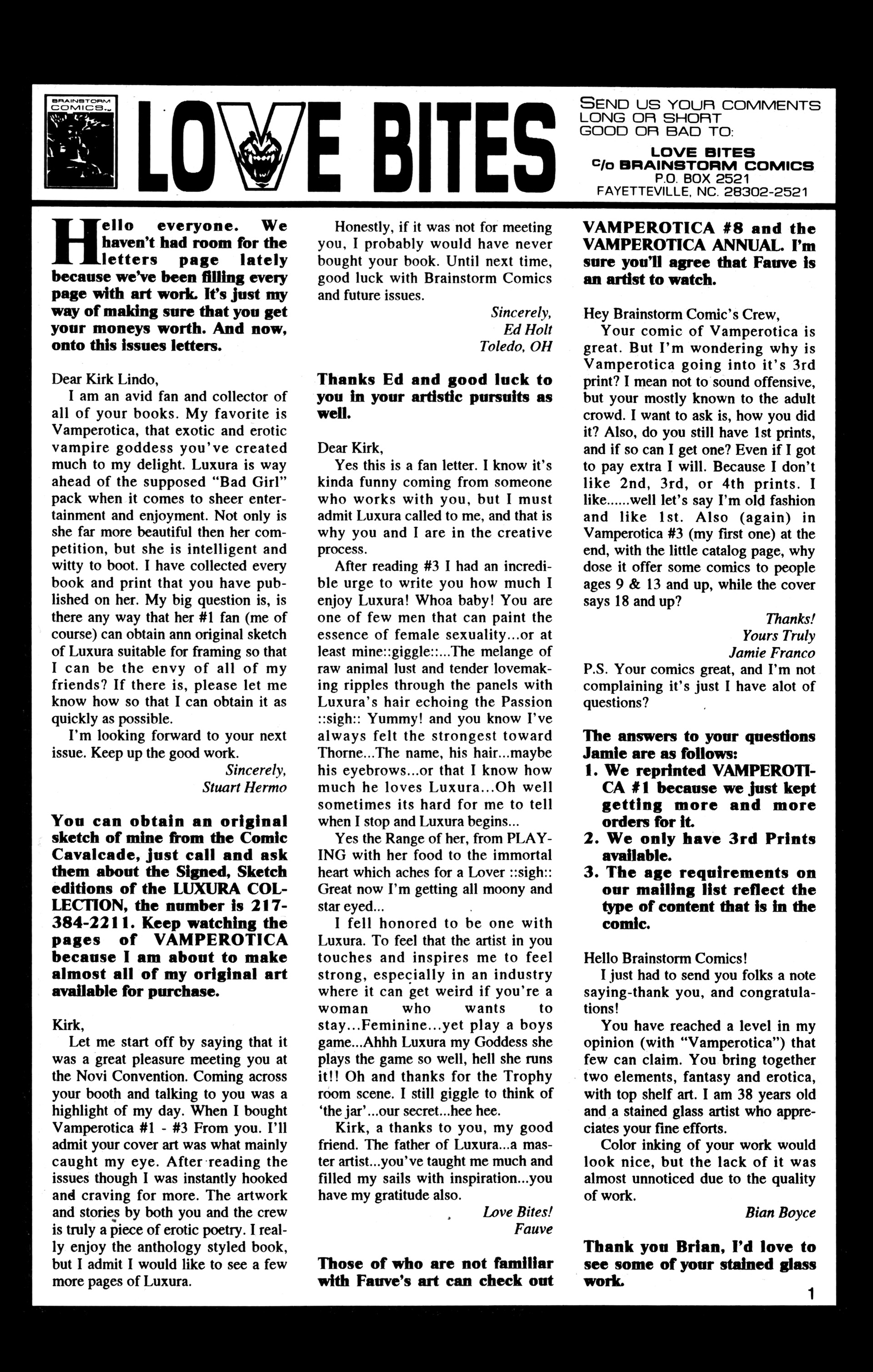 Read online Vamperotica comic -  Issue #8 - 33