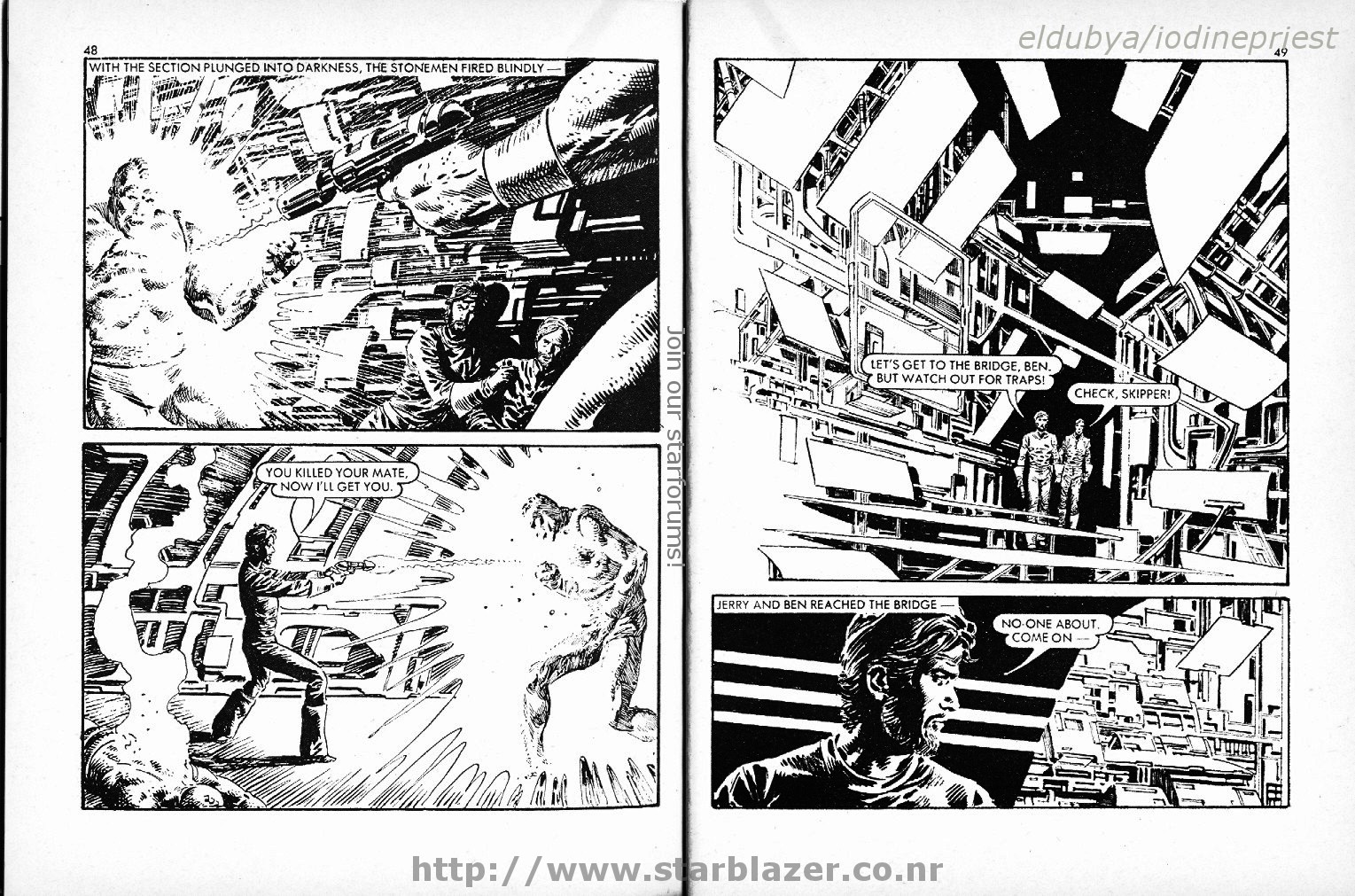Read online Starblazer comic -  Issue #113 - 26
