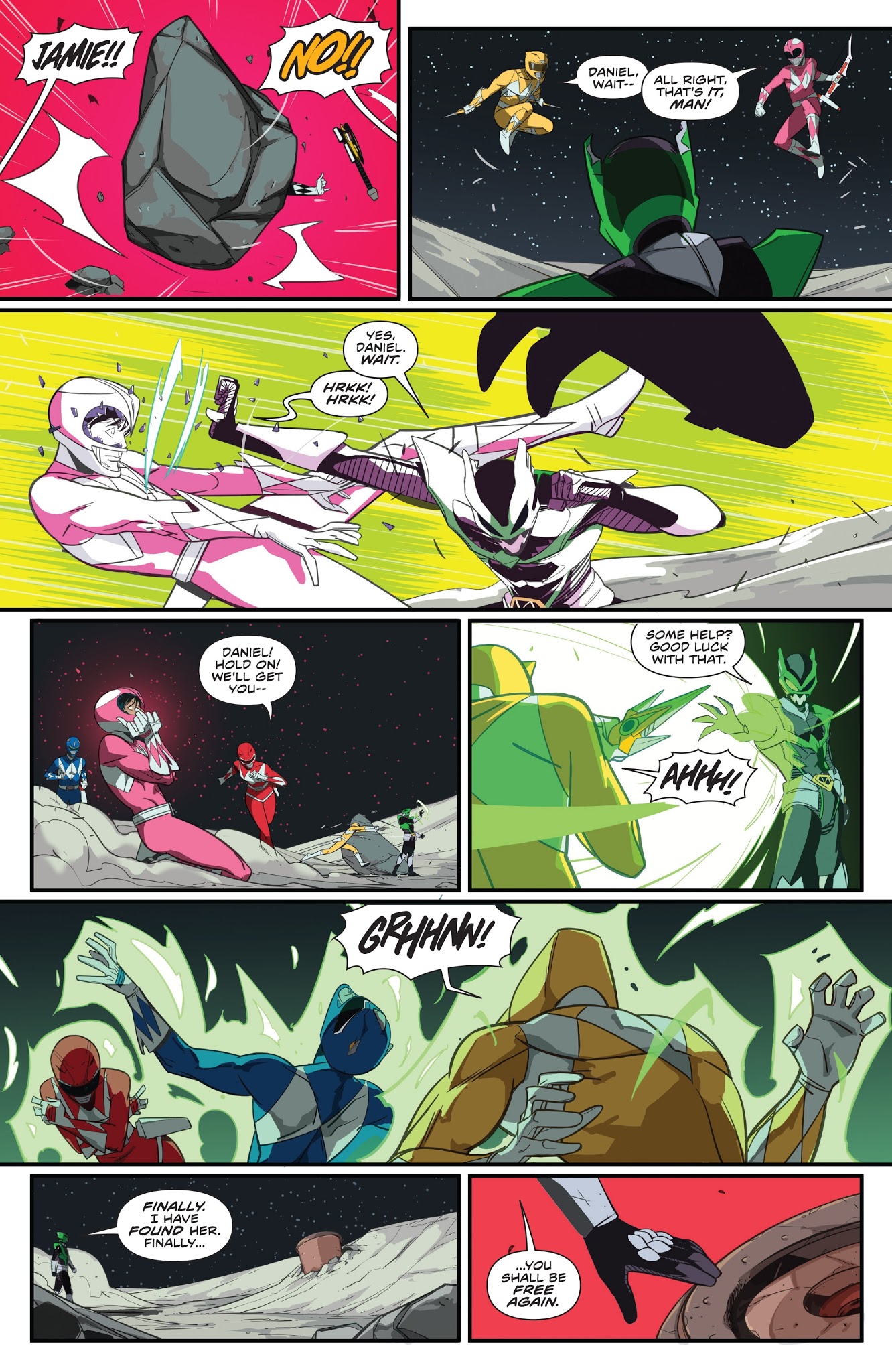 Read online Mighty Morphin Power Rangers comic -  Issue #20 - 17