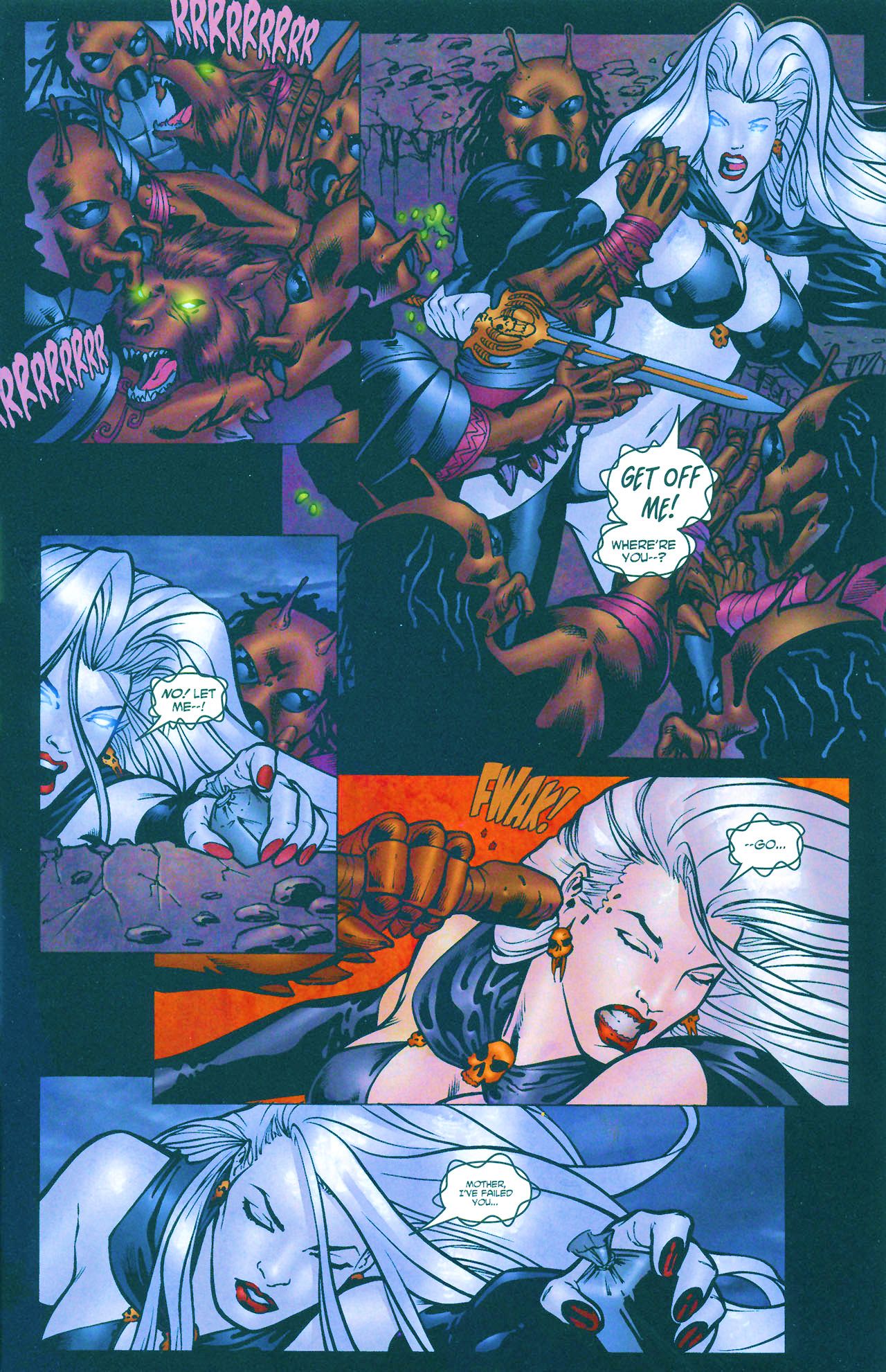Read online Brian Pulido's Lady Death: Blacklands comic -  Issue #4 - 11