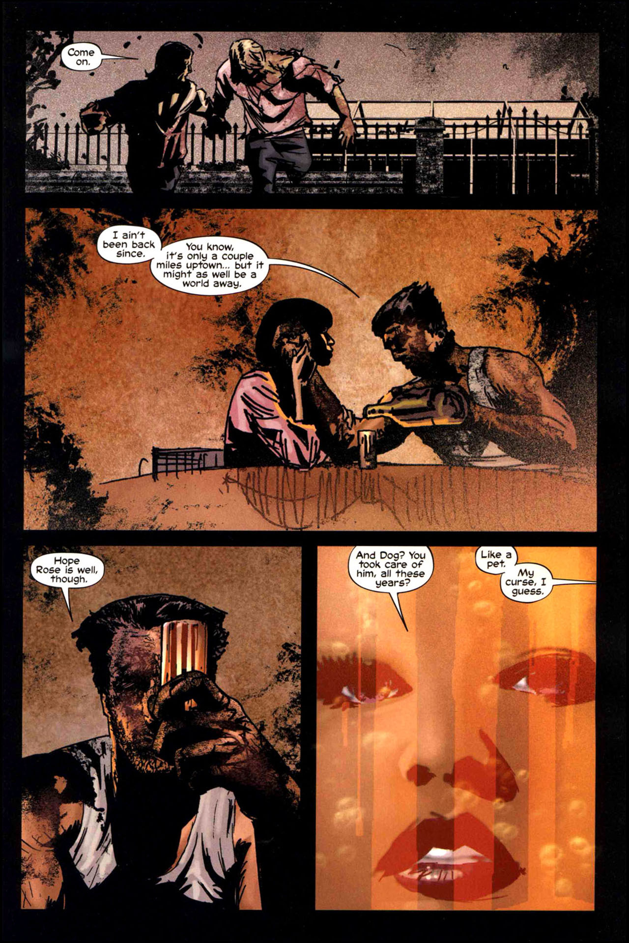 Read online Wolverine Noir comic -  Issue #3 - 21