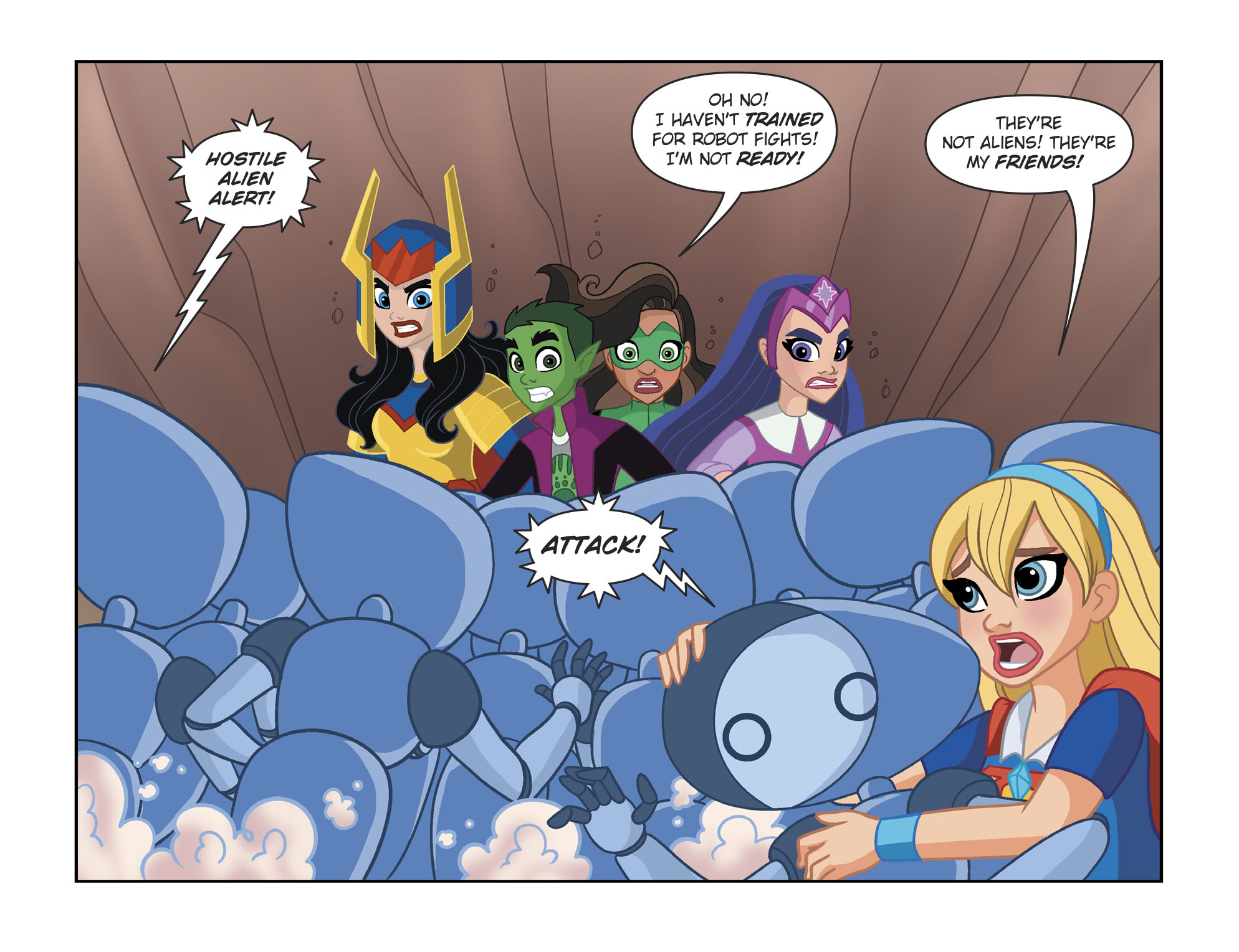 Read online DC Super Hero Girls: Spaced Out comic -  Issue #5 - 8