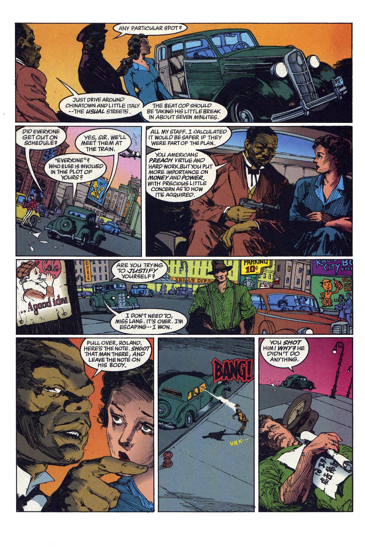 Read online The Shadow: Hell's Heat Wave comic -  Issue #3 - 17