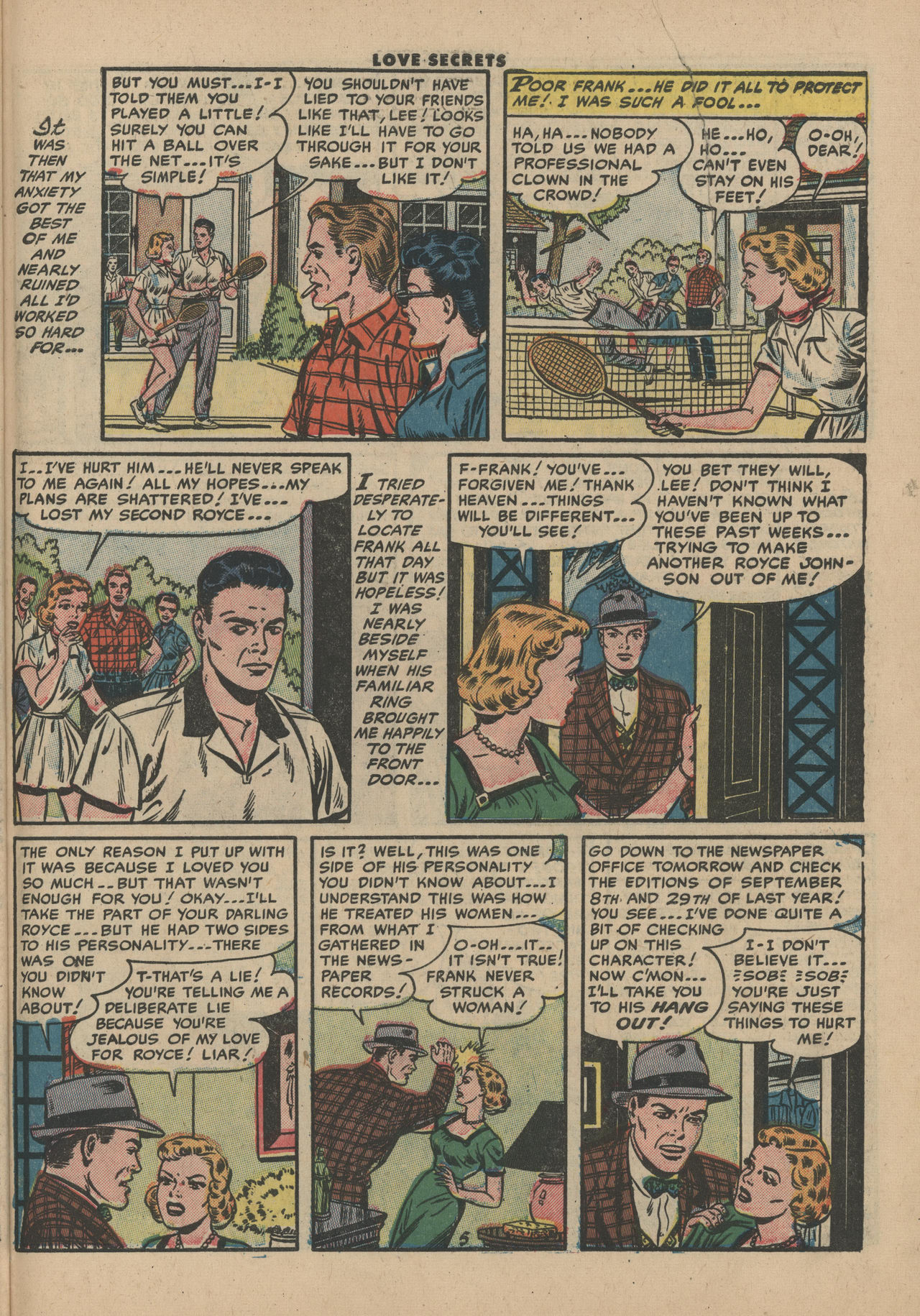 Read online Love Secrets (1953) comic -  Issue #36 - 31
