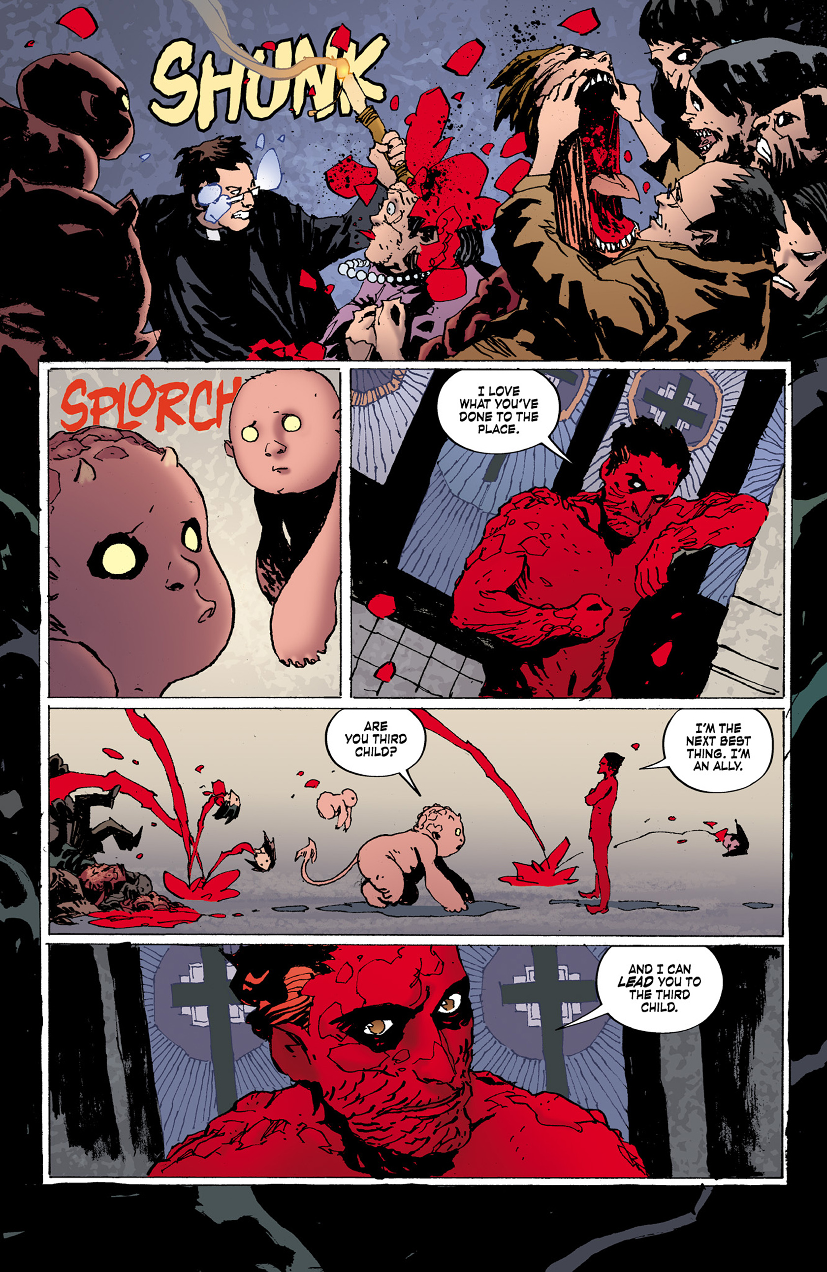 Read online Criminal Macabre: The Third Child comic -  Issue #2 - 12