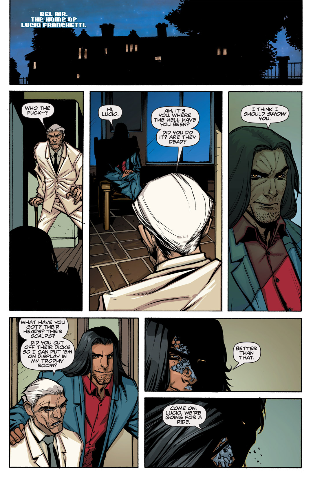 Read online The Darkness: Four Horsemen comic -  Issue #4 - 19