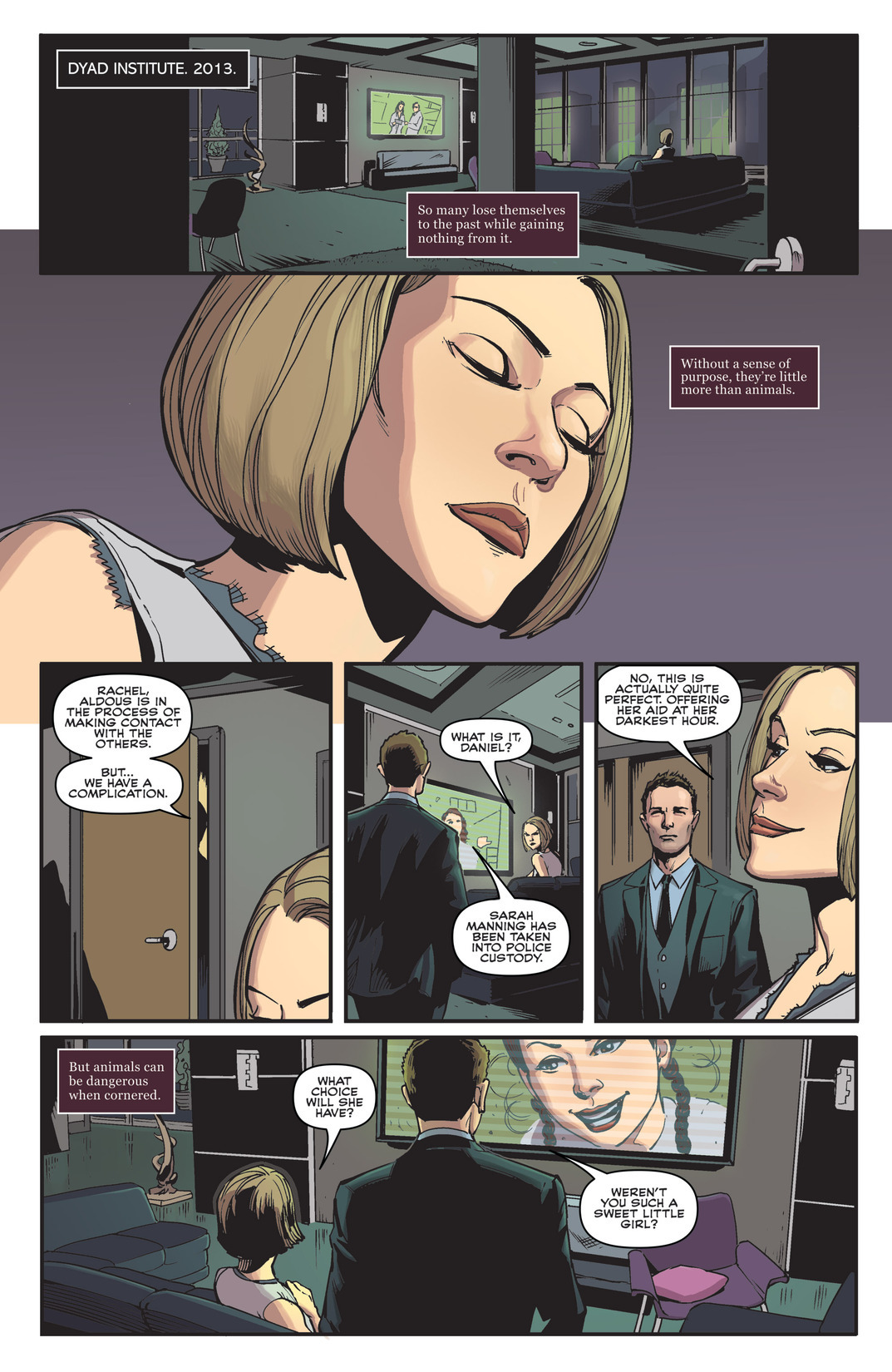 Read online Orphan Black comic -  Issue #5 - 6